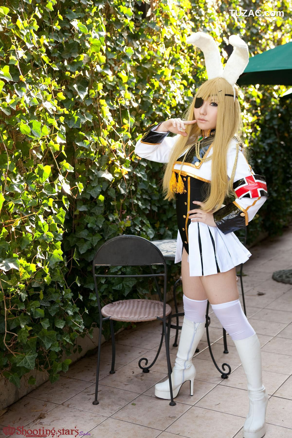 日本CosPlay_绫香 (Saku サク綾香) 《海猫鸣泣之时》谢丝塔45、00、410三姐妹 写真集