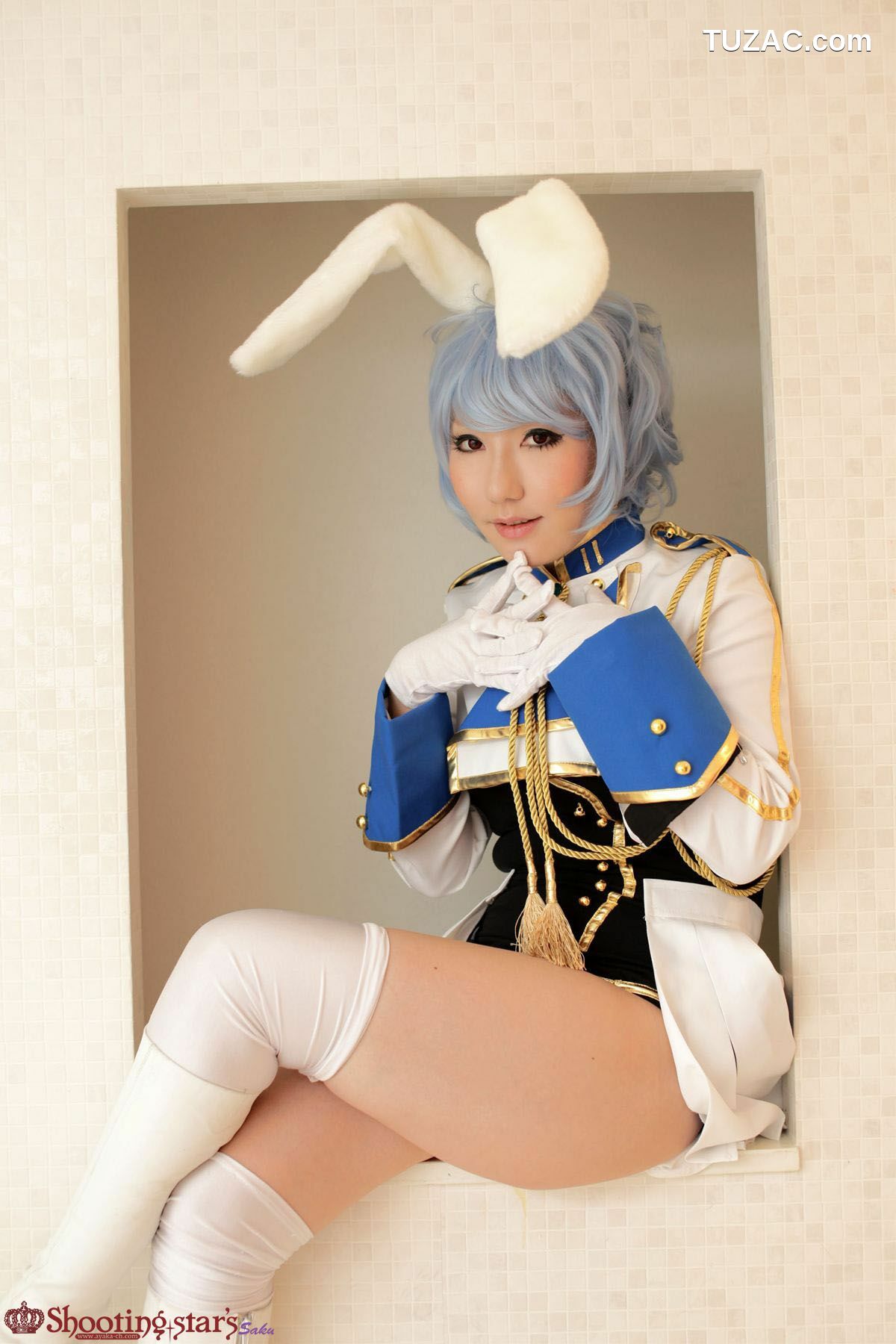 日本CosPlay_绫香 (Saku サク綾香) 《海猫鸣泣之时》谢丝塔45、00、410三姐妹 写真集