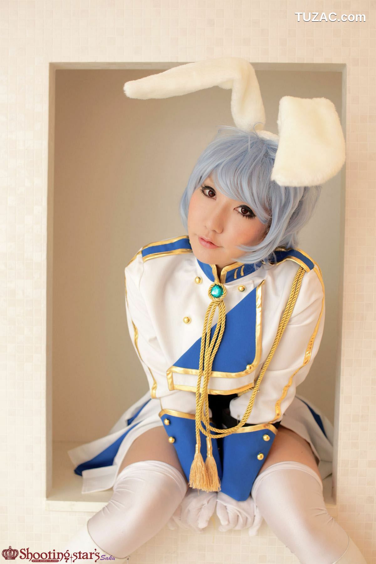 日本CosPlay_绫香 (Saku サク綾香) 《海猫鸣泣之时》谢丝塔45、00、410三姐妹 写真集