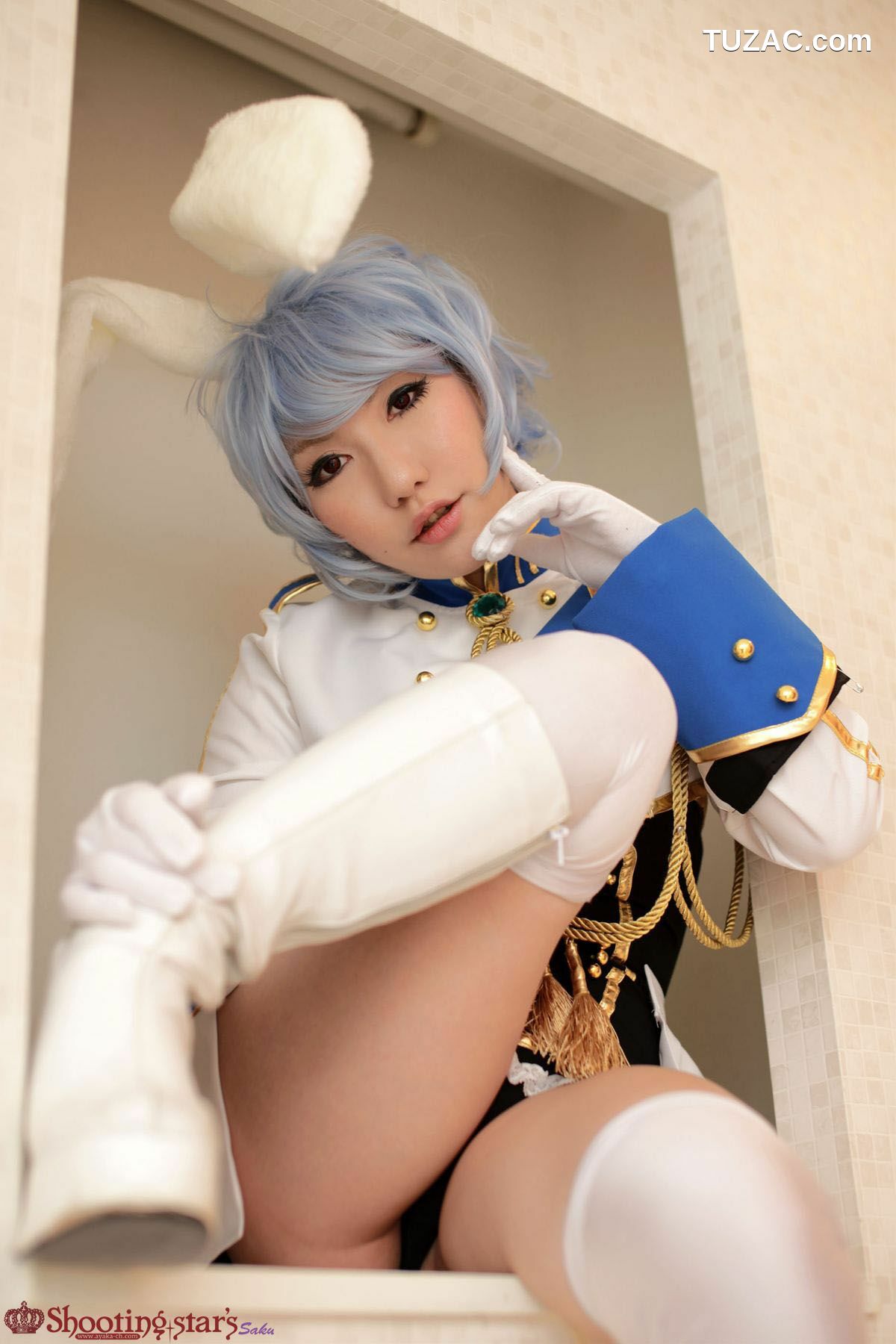 日本CosPlay_绫香 (Saku サク綾香) 《海猫鸣泣之时》谢丝塔45、00、410三姐妹 写真集