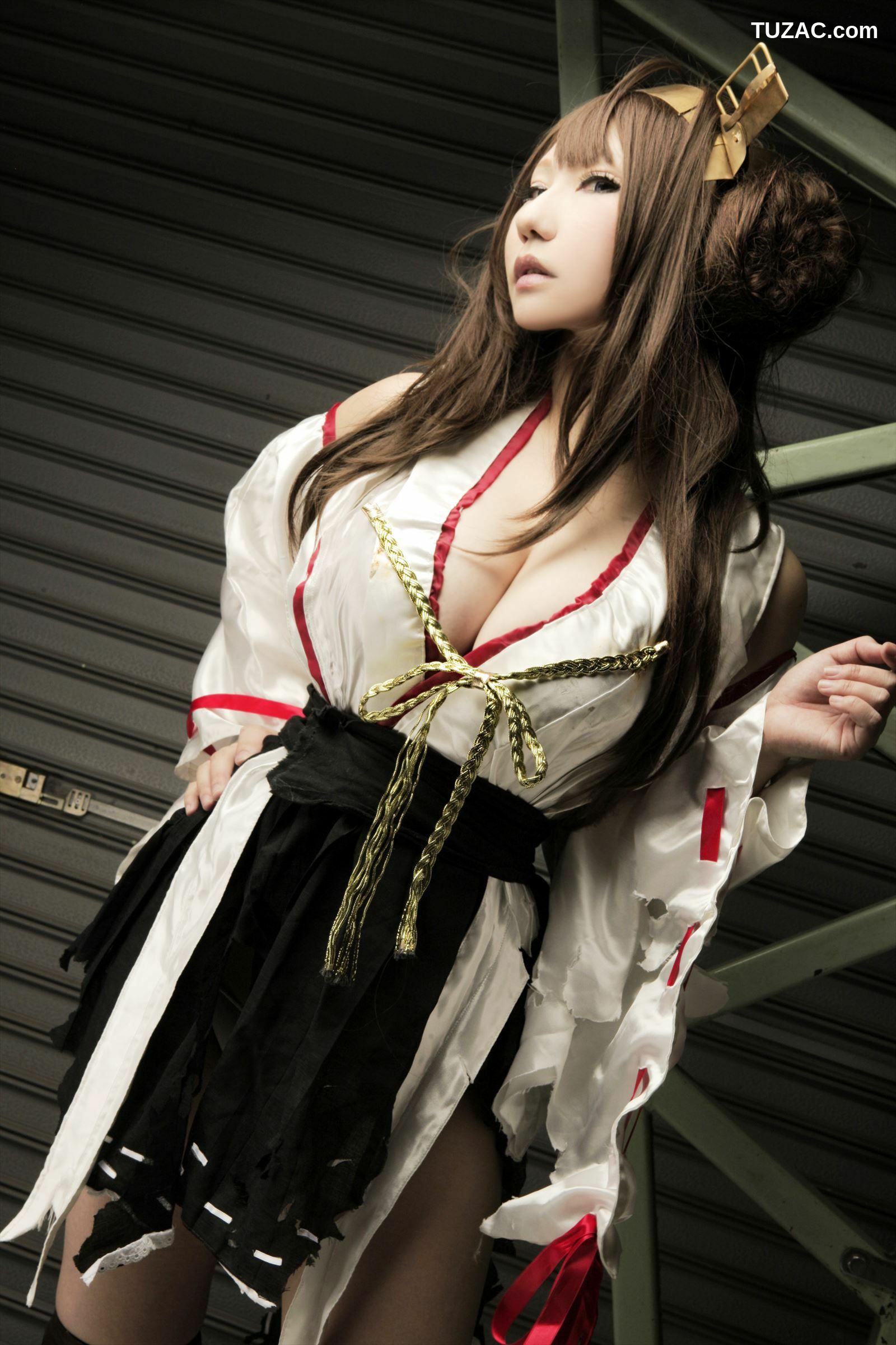 日本CosPlay_绫香 (Sakuサク) 《Kantai Collection》Kongou 第二部 写真集[110P]