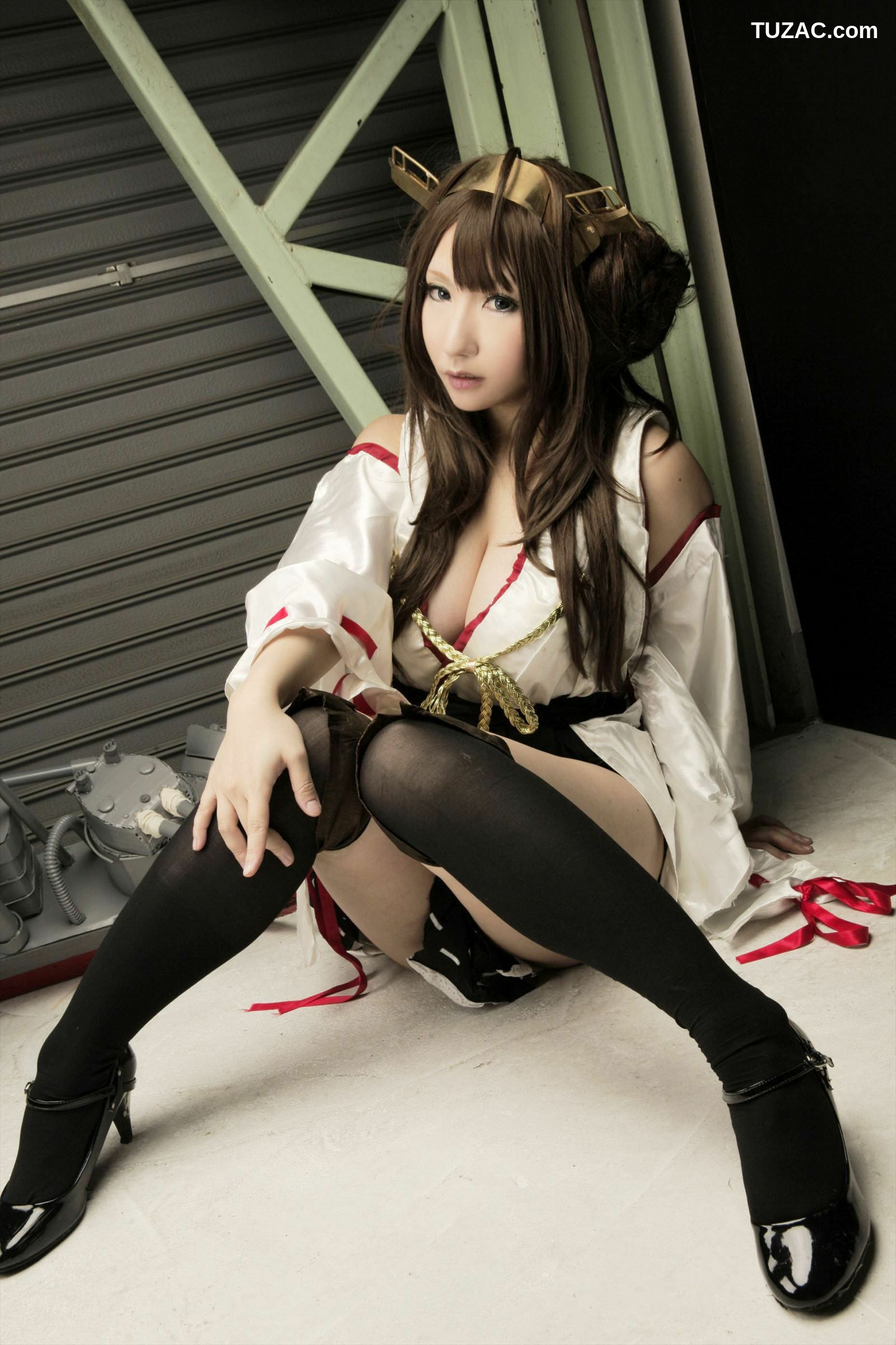 日本CosPlay_绫香 (Sakuサク) 《Kantai Collection》Kongou 第二部 写真集[110P]