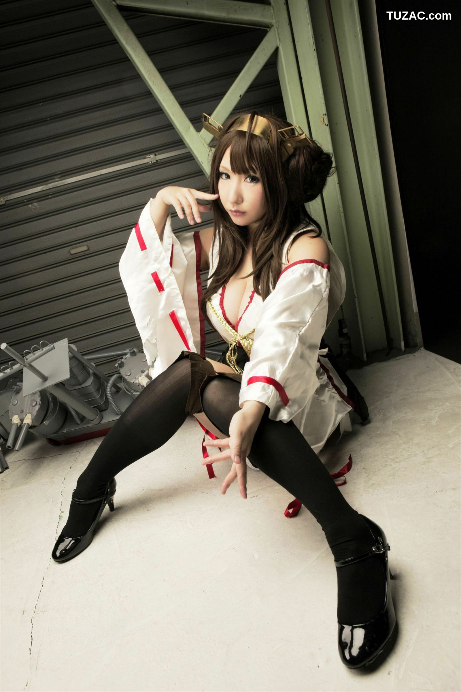 日本CosPlay_绫香 (Sakuサク) 《Kantai Collection》Kongou 第二部 写真集[110P]