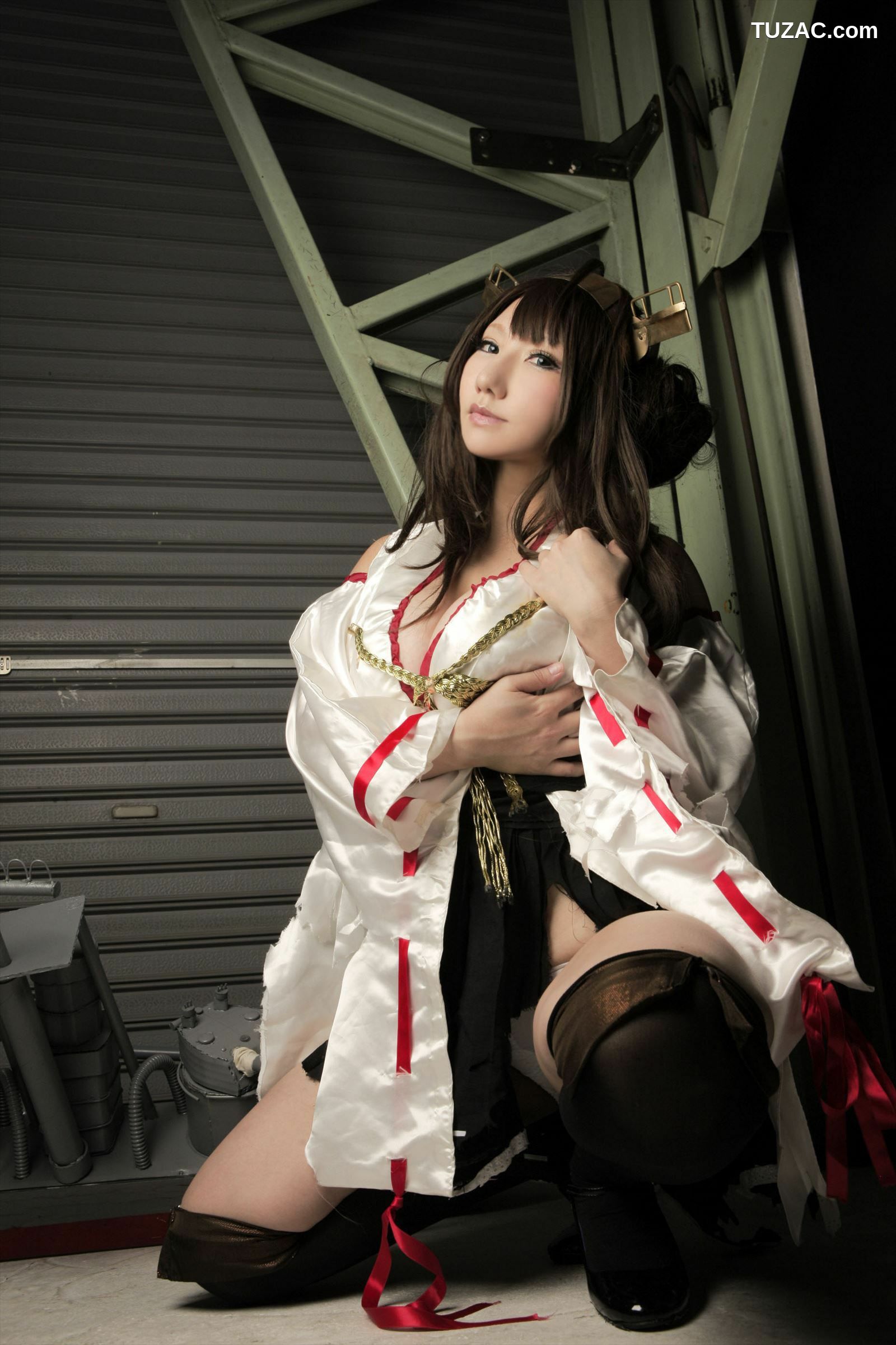 日本CosPlay_绫香 (Sakuサク) 《Kantai Collection》Kongou 第二部 写真集[110P]