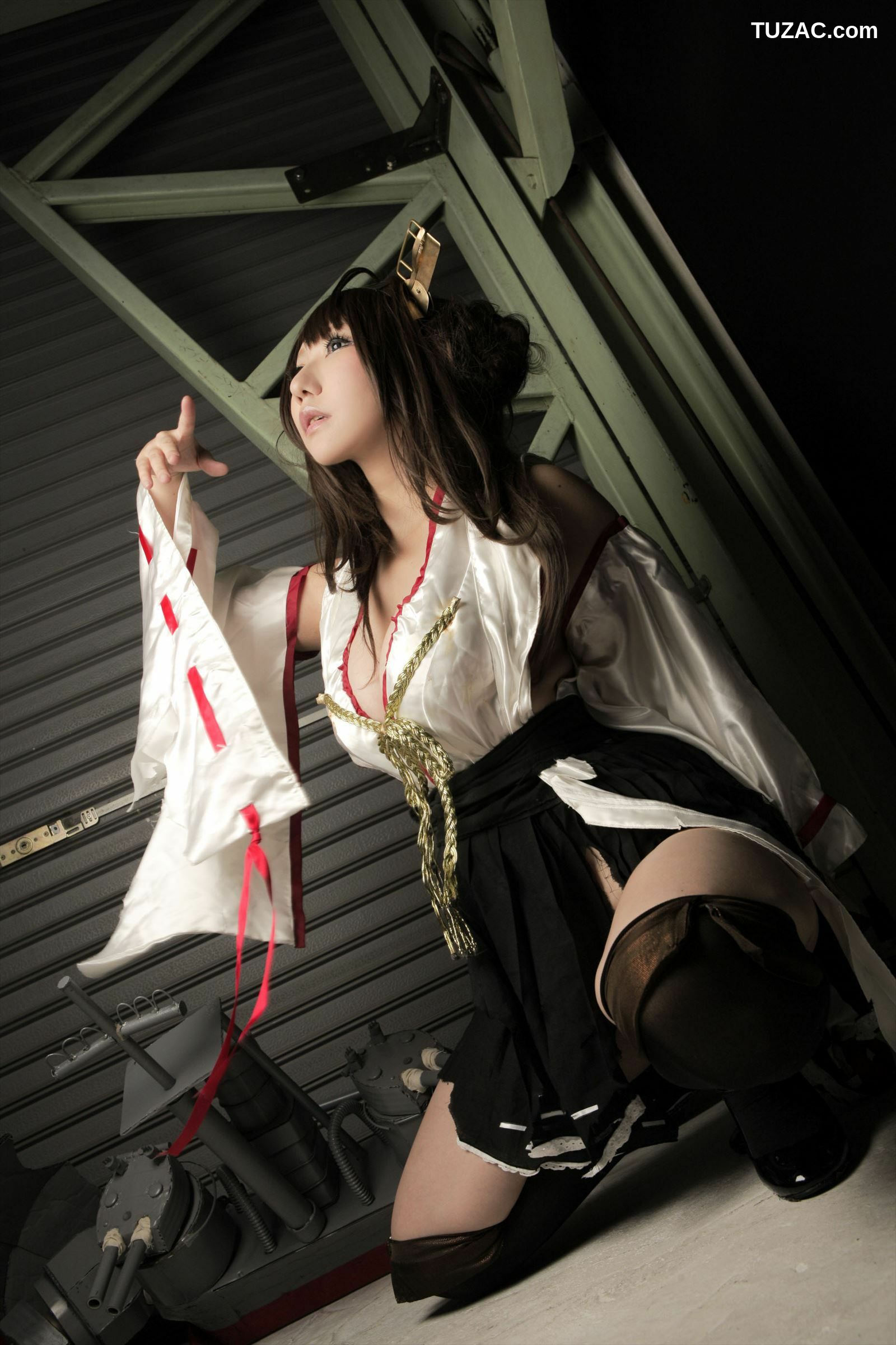 日本CosPlay_绫香 (Sakuサク) 《Kantai Collection》Kongou 第二部 写真集[110P]