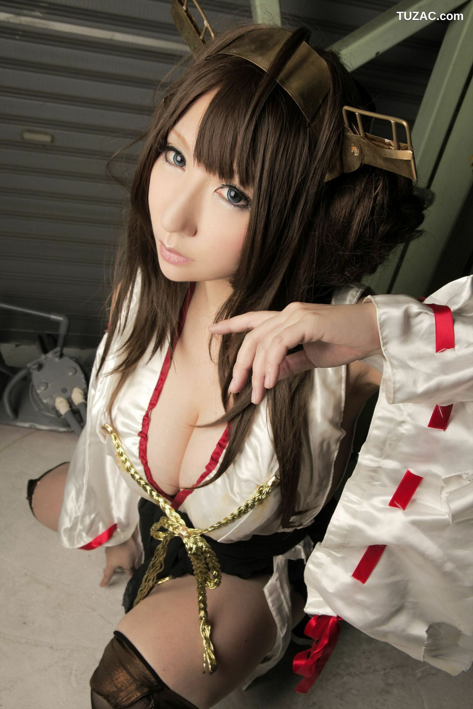 日本CosPlay_绫香 (Sakuサク) 《Kantai Collection》Kongou 第二部 写真集[110P]