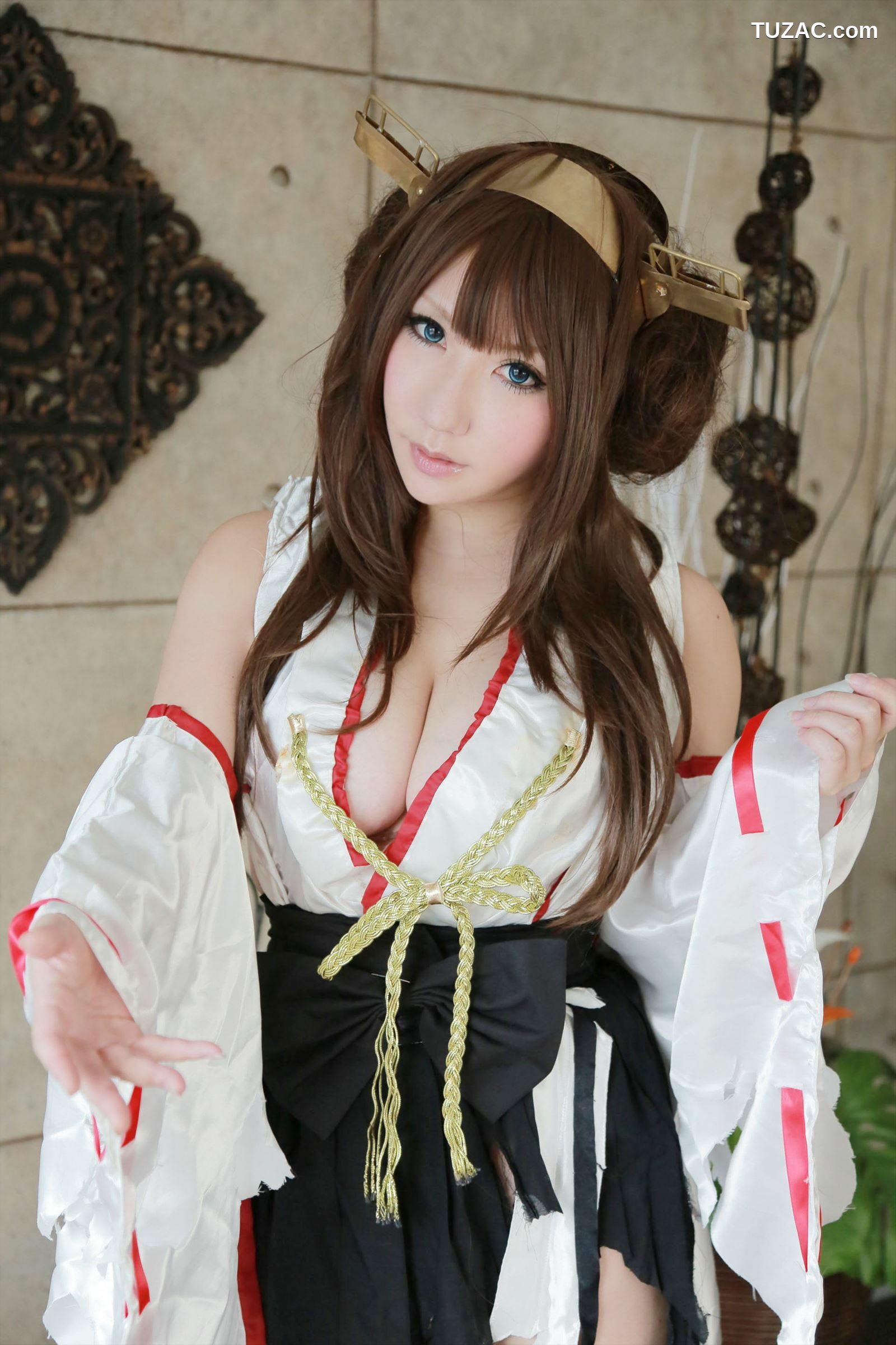 日本CosPlay_绫香 (Sakuサク) 《Kantai Collection》Kongou 第二部 写真集[110P]