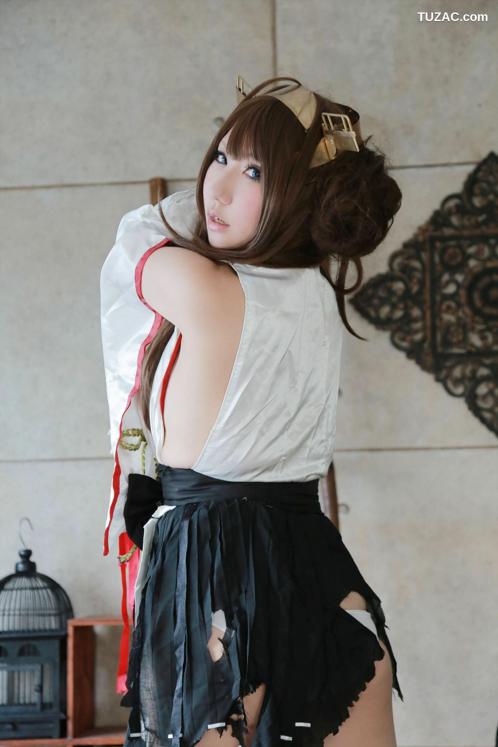 日本CosPlay_绫香 (Sakuサク) 《Kantai Collection》Kongou 第二部 写真集[110P]