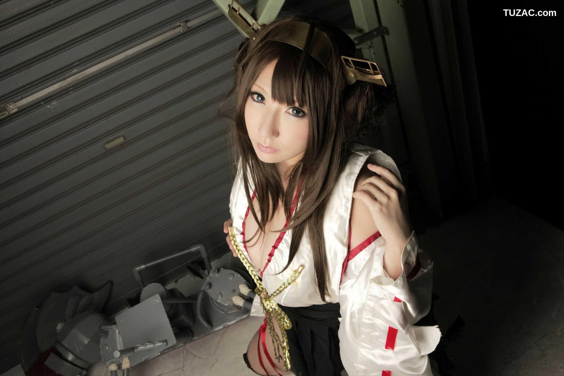 日本CosPlay_绫香 (Sakuサク) 《Kantai Collection》Kongou 第二部 写真集[110P]