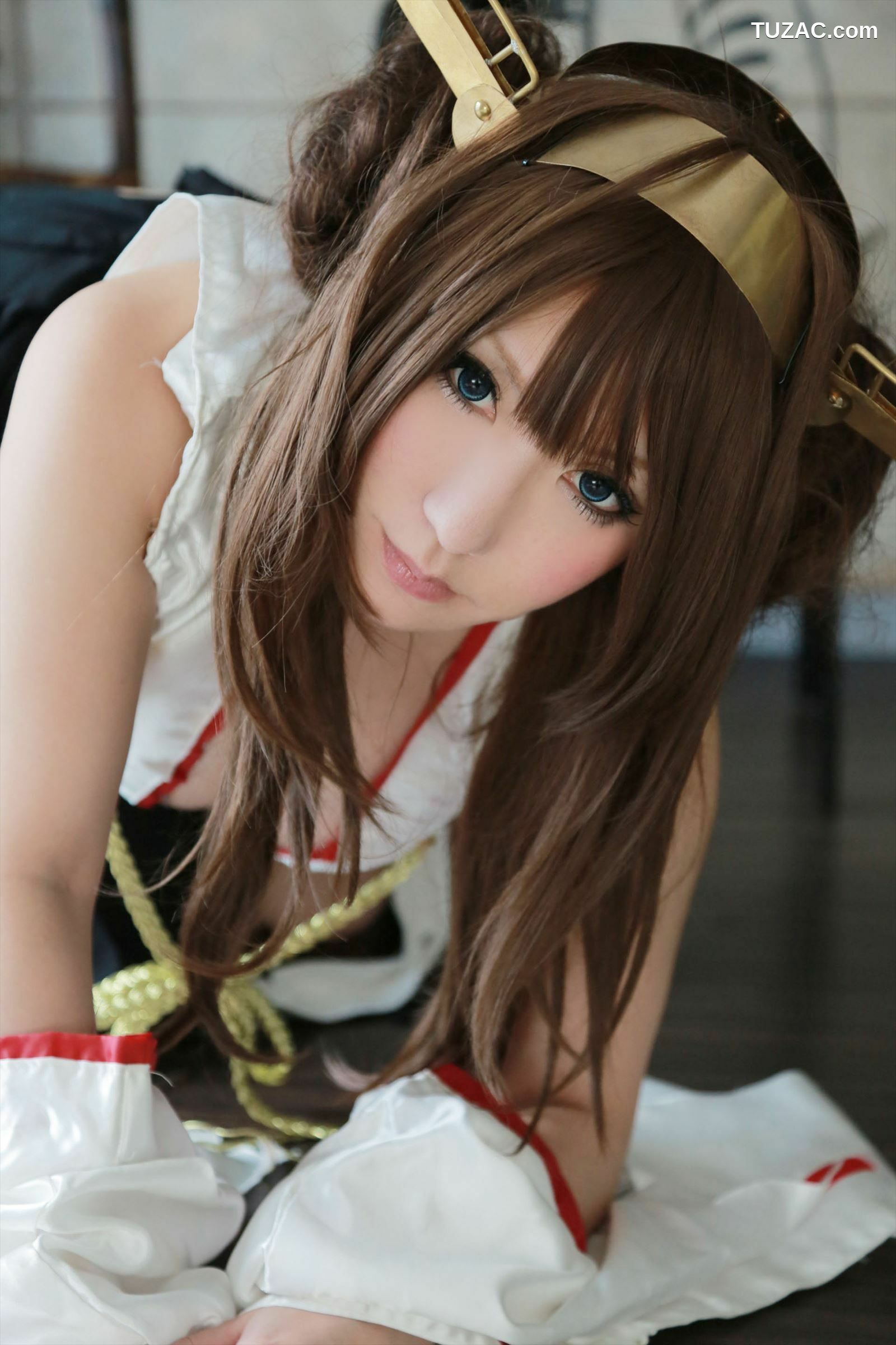 日本CosPlay_绫香 (Sakuサク) 《Kantai Collection》Kongou 第二部 写真集[110P]