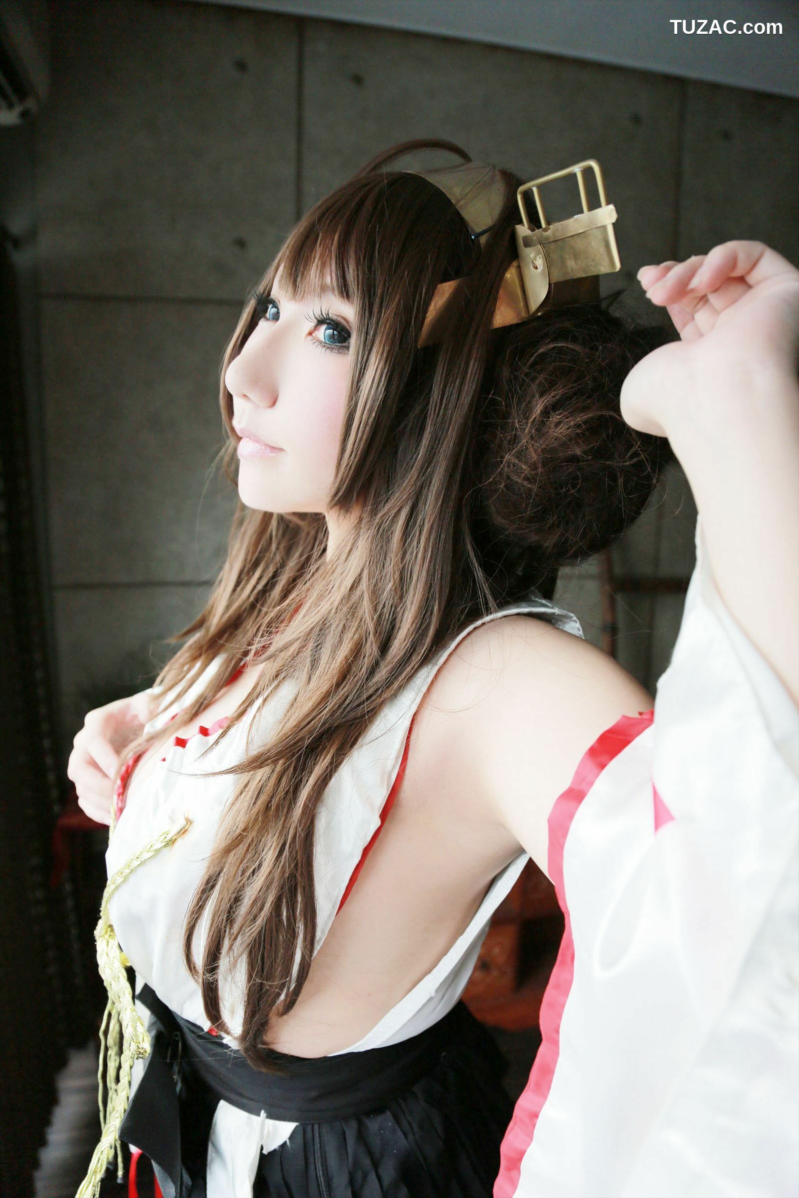 日本CosPlay_绫香 (Sakuサク) 《Kantai Collection》Kongou 第二部 写真集[110P]