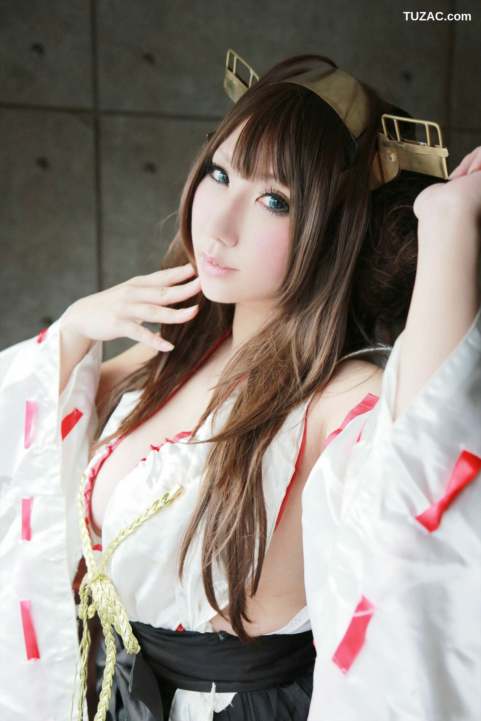 日本CosPlay_绫香 (Sakuサク) 《Kantai Collection》Kongou 第二部 写真集[110P]