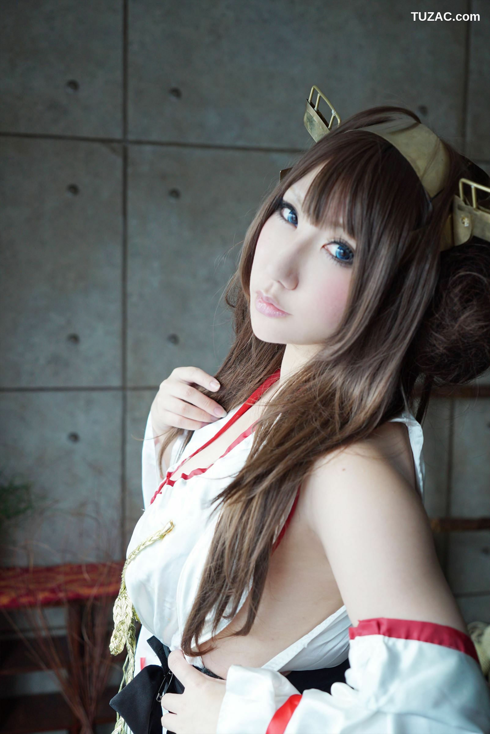 日本CosPlay_绫香 (Sakuサク) 《Kantai Collection》Kongou 第二部 写真集[110P]