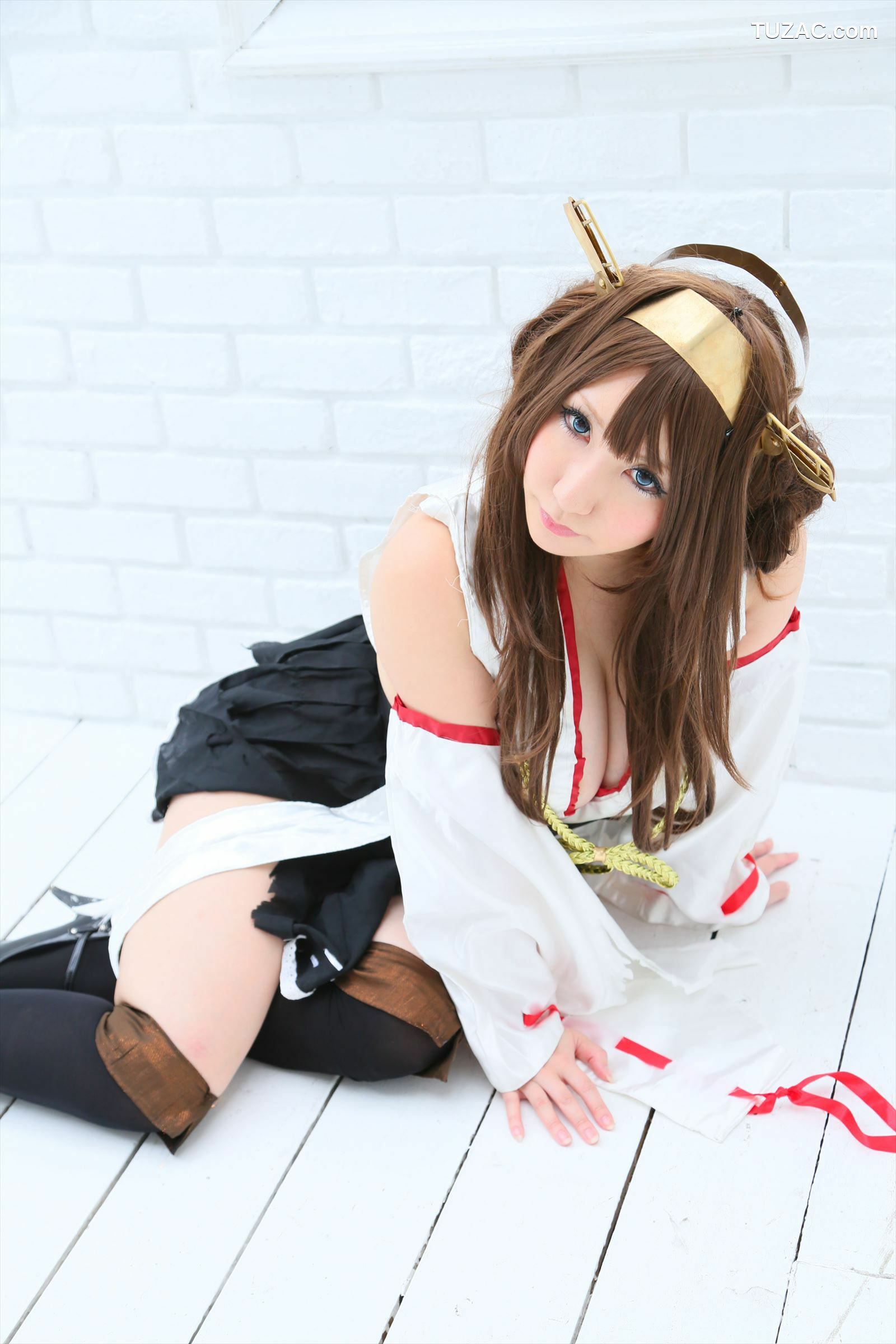 日本CosPlay_绫香 (Sakuサク) 《Kantai Collection》Kongou 第二部 写真集[110P]