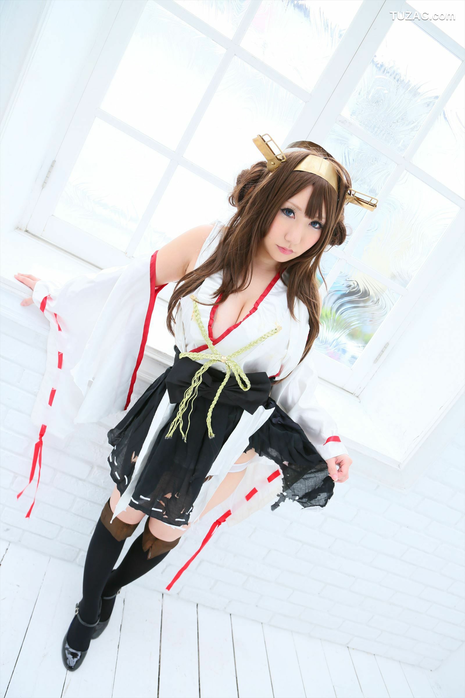 日本CosPlay_绫香 (Sakuサク) 《Kantai Collection》Kongou 第二部 写真集[110P]