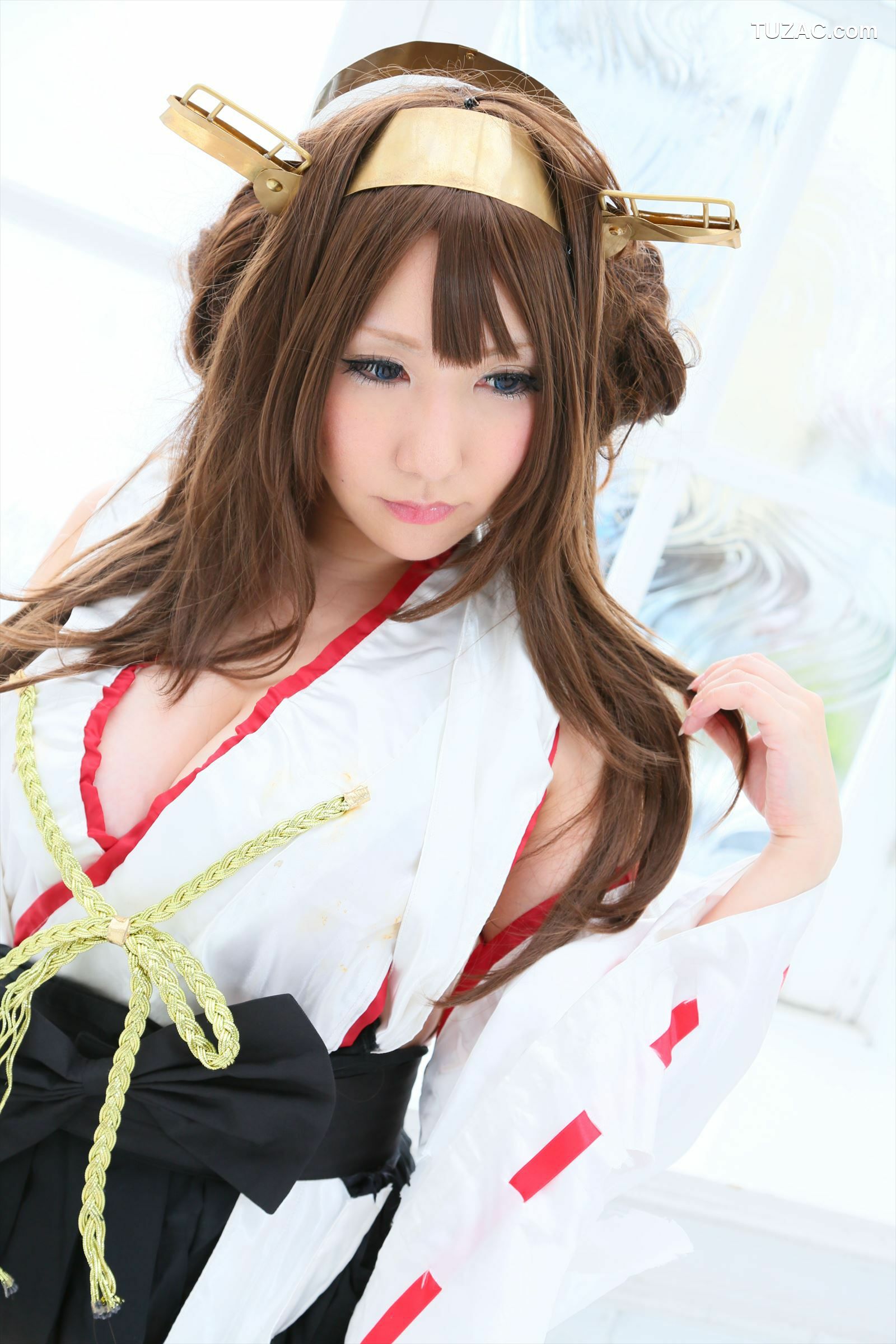 日本CosPlay_绫香 (Sakuサク) 《Kantai Collection》Kongou 第二部 写真集[110P]