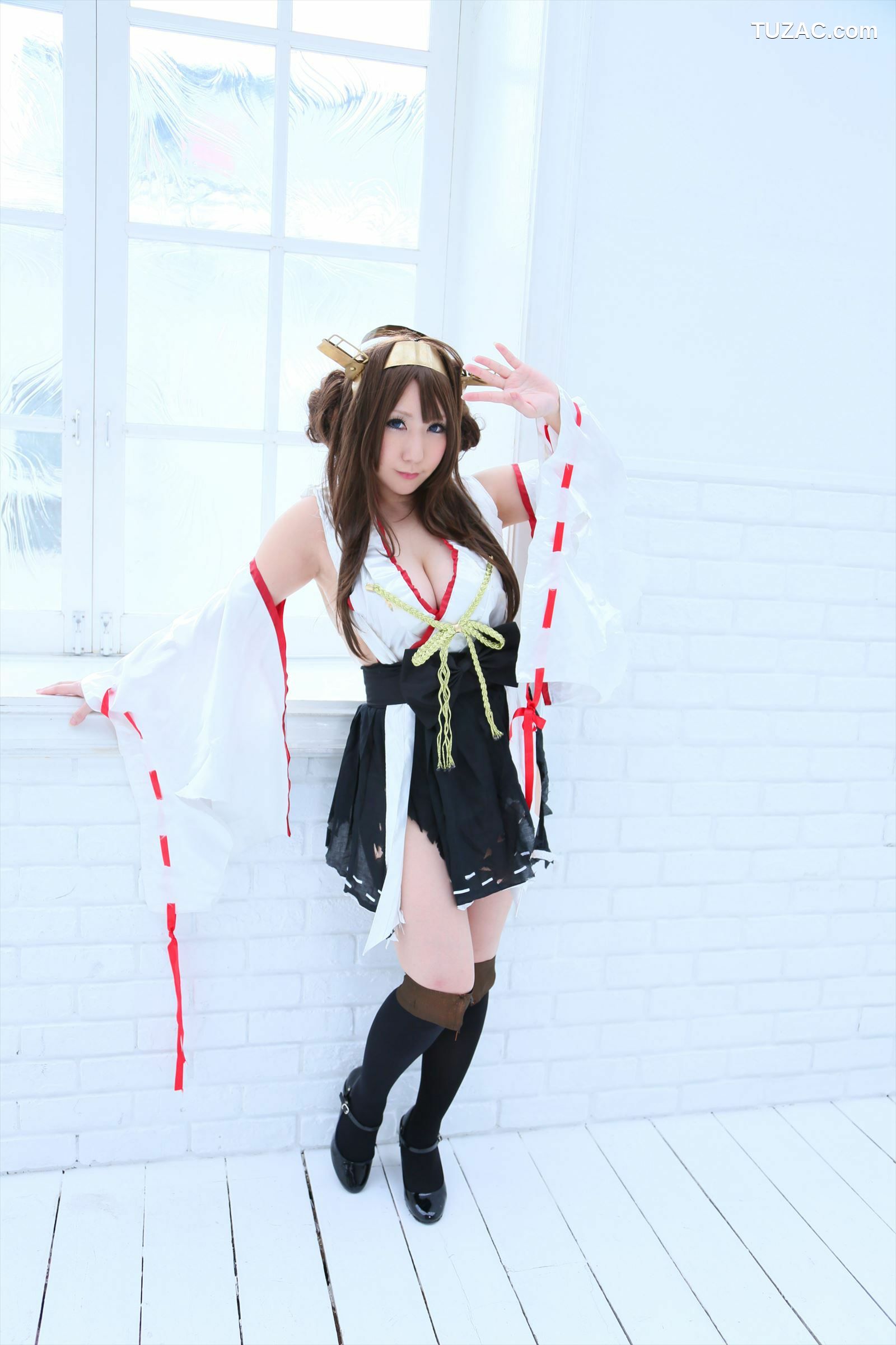 日本CosPlay_绫香 (Sakuサク) 《Kantai Collection》Kongou 第二部 写真集[110P]