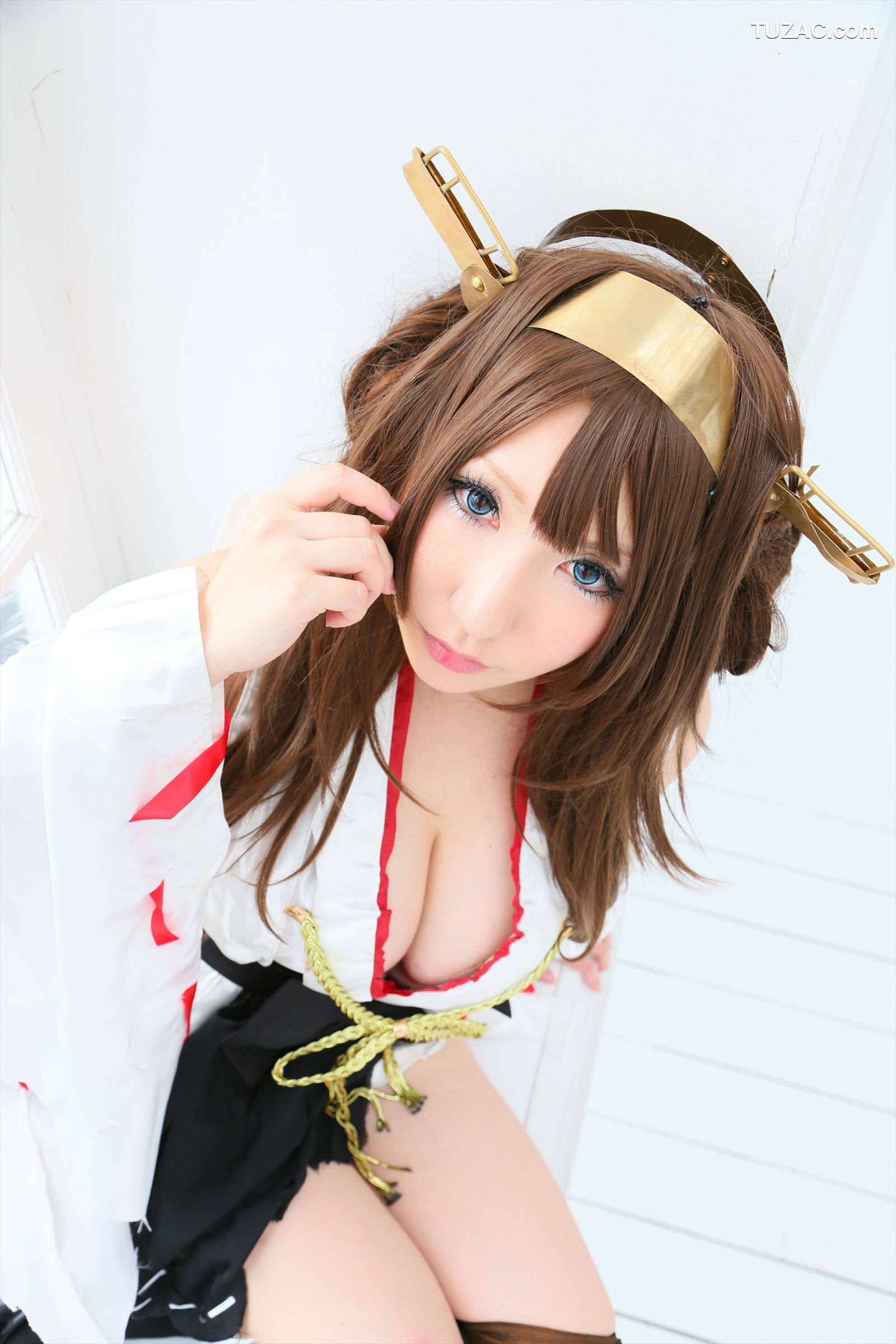 日本CosPlay_绫香 (Sakuサク) 《Kantai Collection》Kongou 第二部 写真集[110P]