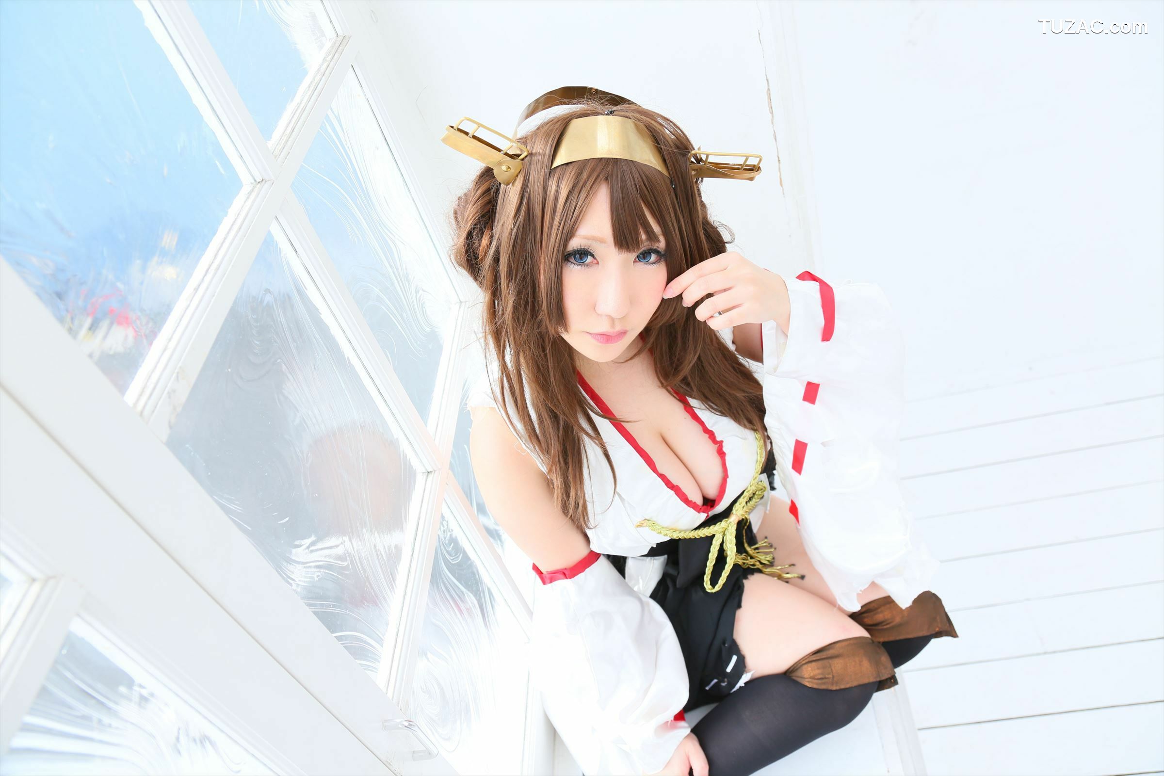 日本CosPlay_绫香 (Sakuサク) 《Kantai Collection》Kongou 第二部 写真集[110P]