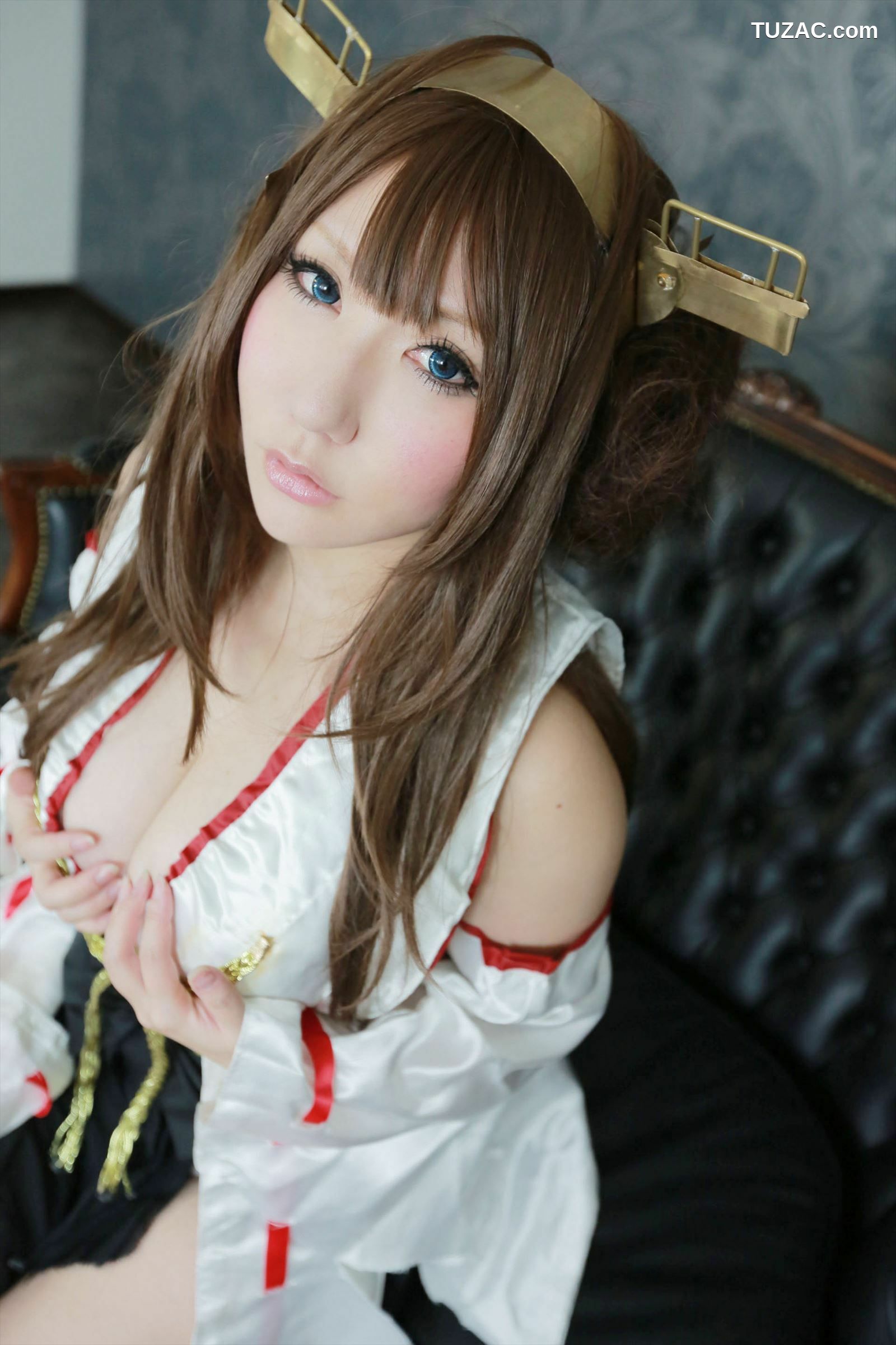 日本CosPlay_绫香 (Sakuサク) 《Kantai Collection》Kongou 第二部 写真集[110P]