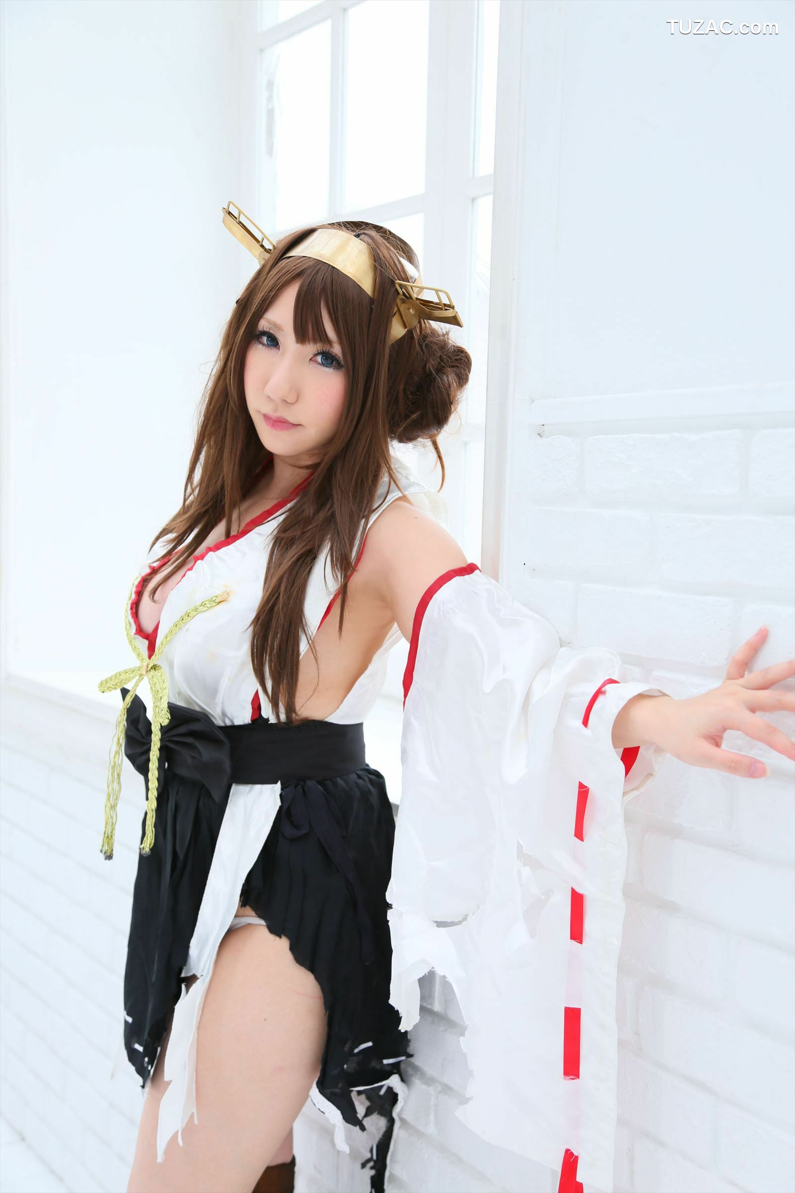 日本CosPlay_绫香 (Sakuサク) 《Kantai Collection》Kongou 第二部 写真集[110P]