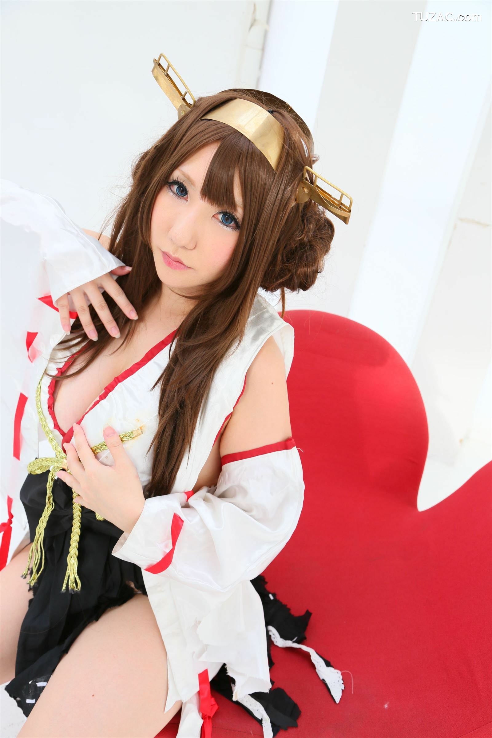 日本CosPlay_绫香 (Sakuサク) 《Kantai Collection》Kongou 第二部 写真集[110P]