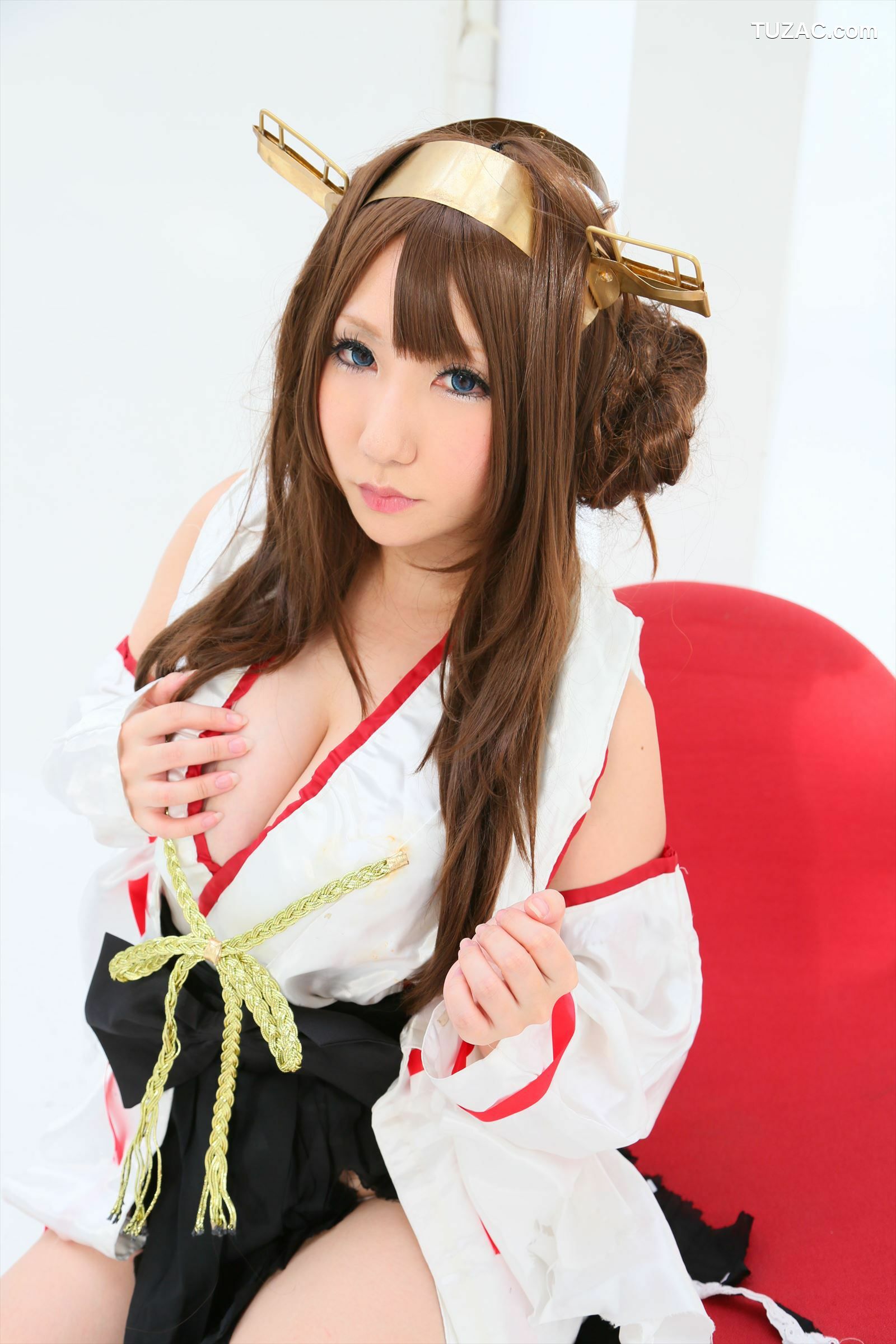 日本CosPlay_绫香 (Sakuサク) 《Kantai Collection》Kongou 第二部 写真集[110P]