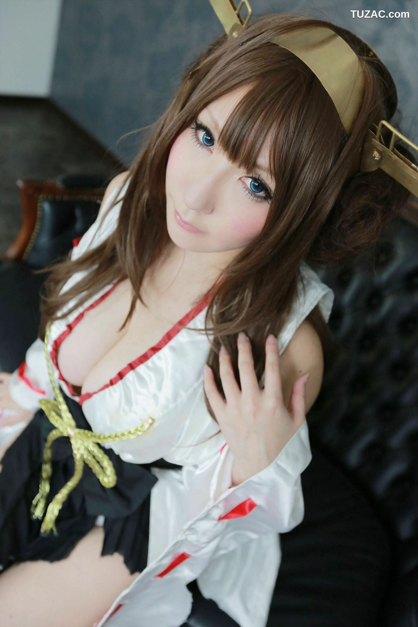 日本CosPlay_绫香 (Sakuサク) 《Kantai Collection》Kongou 第二部 写真集[110P]