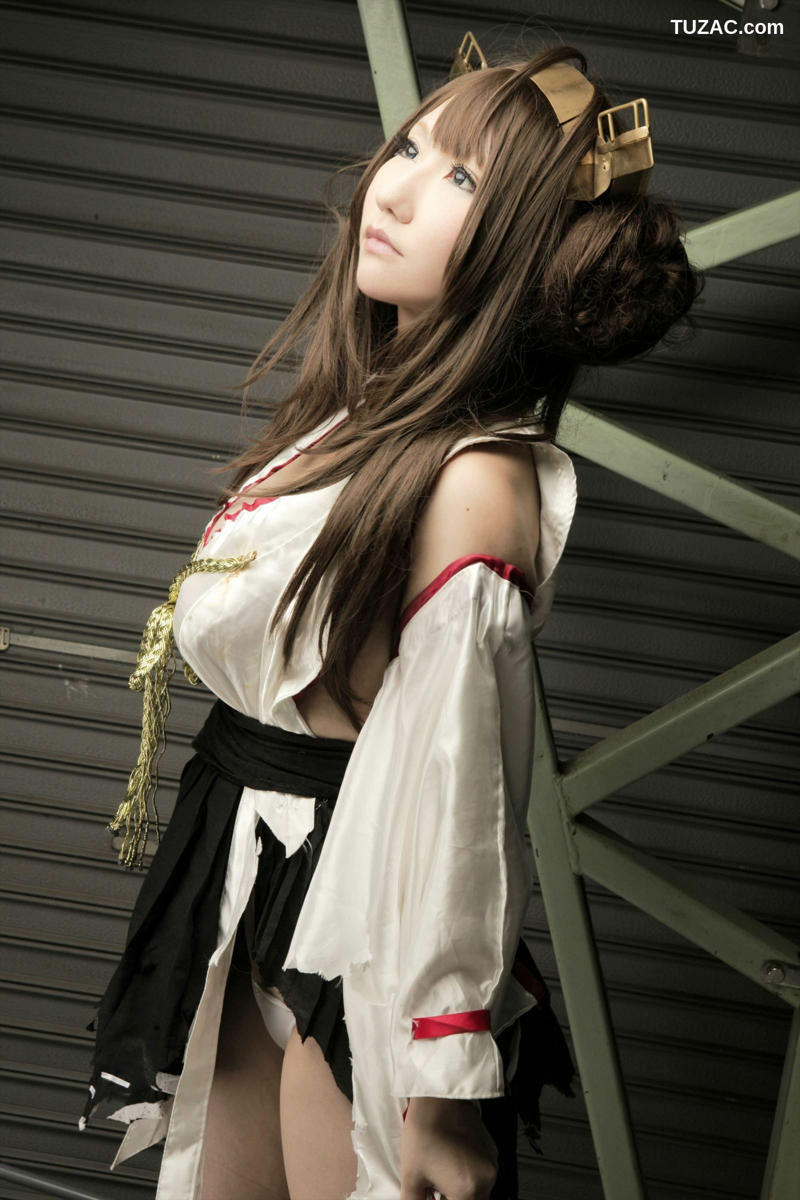 日本CosPlay_绫香 (Sakuサク) 《Kantai Collection》Kongou 第二部 写真集[110P]