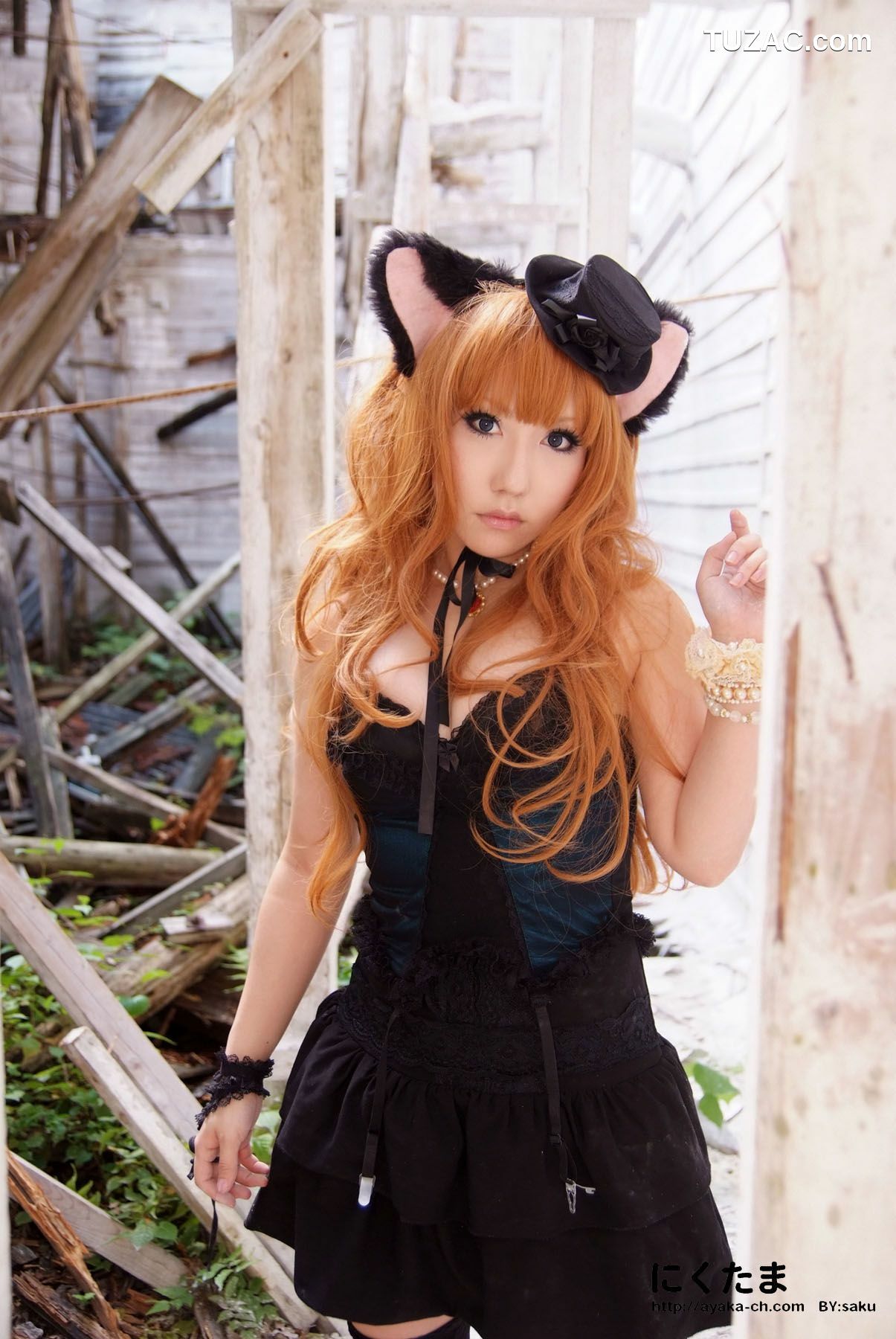 日本CosPlay_绫香 (Sakuサク) 《Necomimi &amp; Usamimi》 写真集[120P]