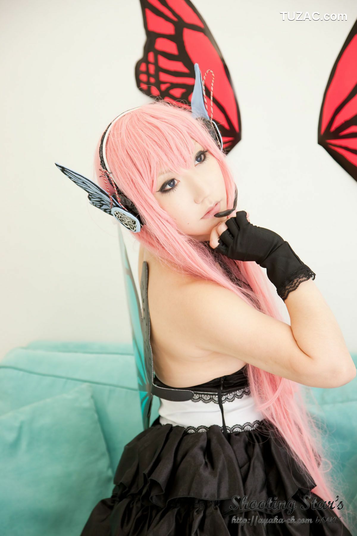 日本CosPlay_绫香 (Sakuサク) 《VOCALOID》 Megurine Luka 写真集[133P]