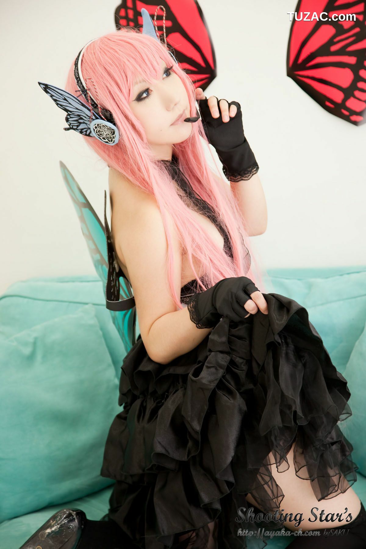 日本CosPlay_绫香 (Sakuサク) 《VOCALOID》 Megurine Luka 写真集[133P]