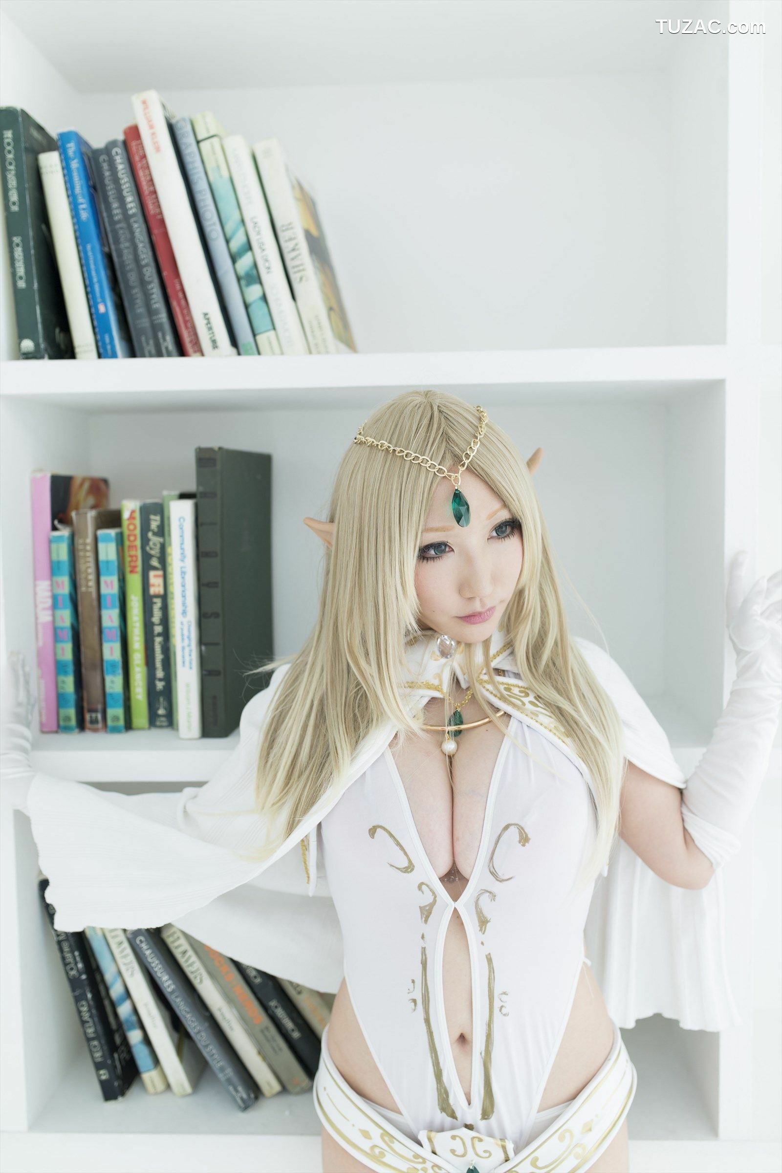 日本CosPlay_绫香 (サク Saku Ayaka) 《elf (オリジナル - エルフ)》 写真集[107P]