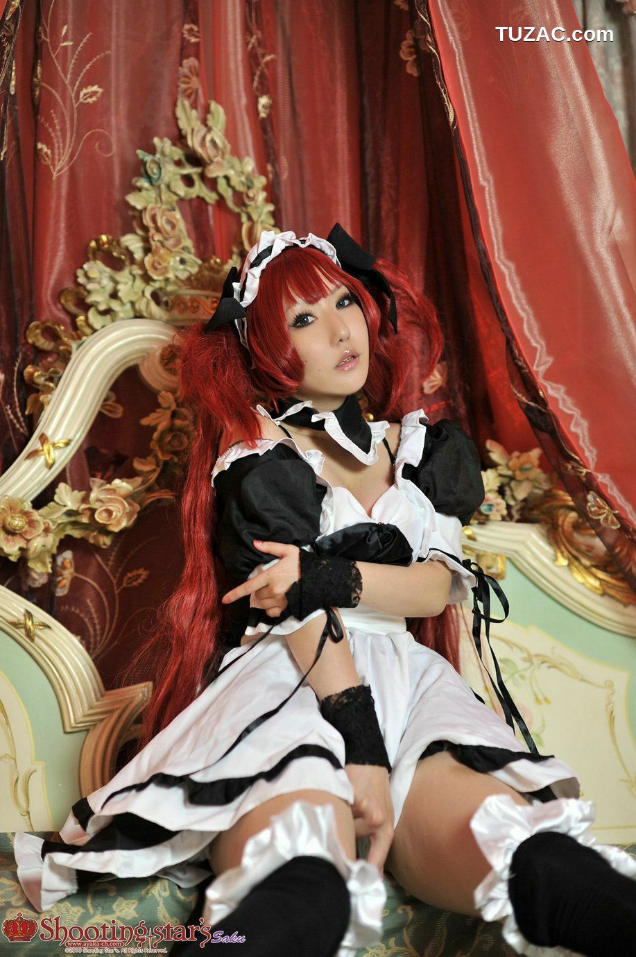 日本CosPlay_绫香サク (Saku Ayaka) 《クイーンズブレイドQueen&#039;s Blade》アイリ &amp; Alleyne 写真集