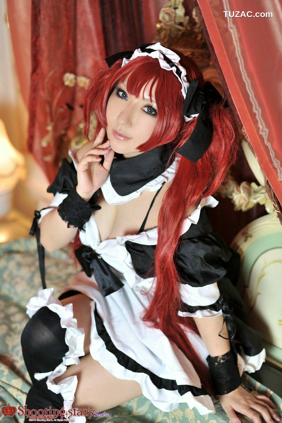 日本CosPlay_绫香サク (Saku Ayaka) 《クイーンズブレイドQueen&#039;s Blade》アイリ &amp; Alleyne 写真集