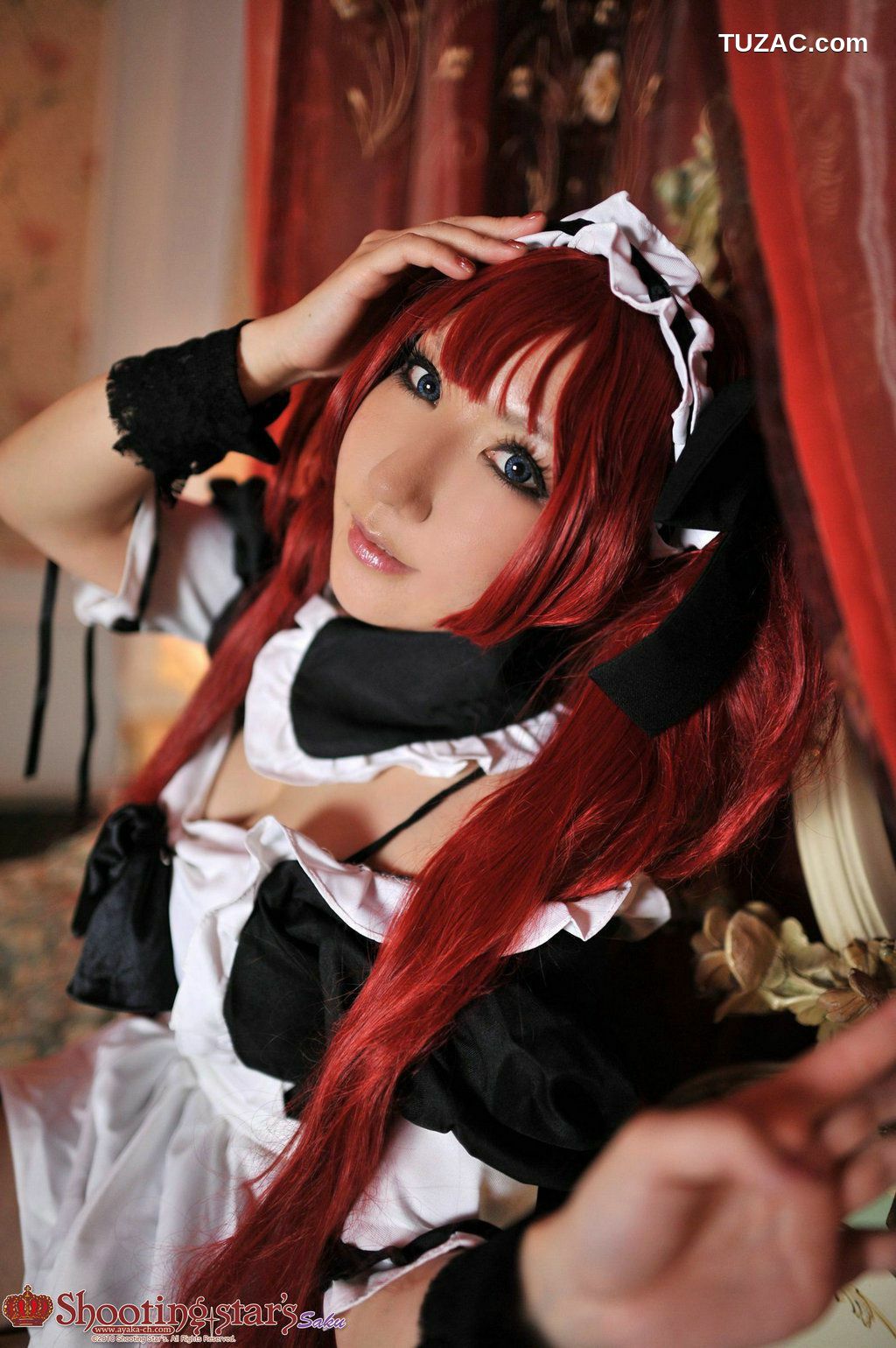 日本CosPlay_绫香サク (Saku Ayaka) 《クイーンズブレイドQueen&#039;s Blade》アイリ &amp; Alleyne 写真集