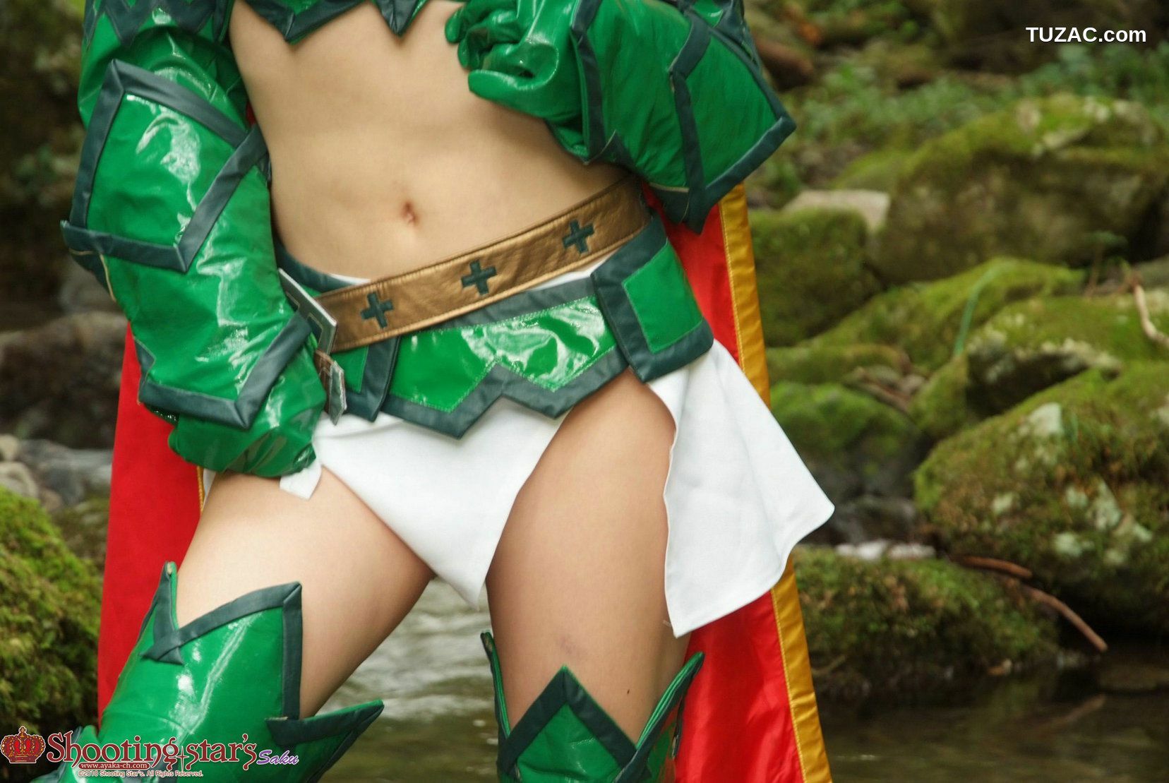 日本CosPlay_绫香サク (Saku Ayaka) 《クイーンズブレイドQueen&#039;s Blade》アイリ &amp; Alleyne 写真集