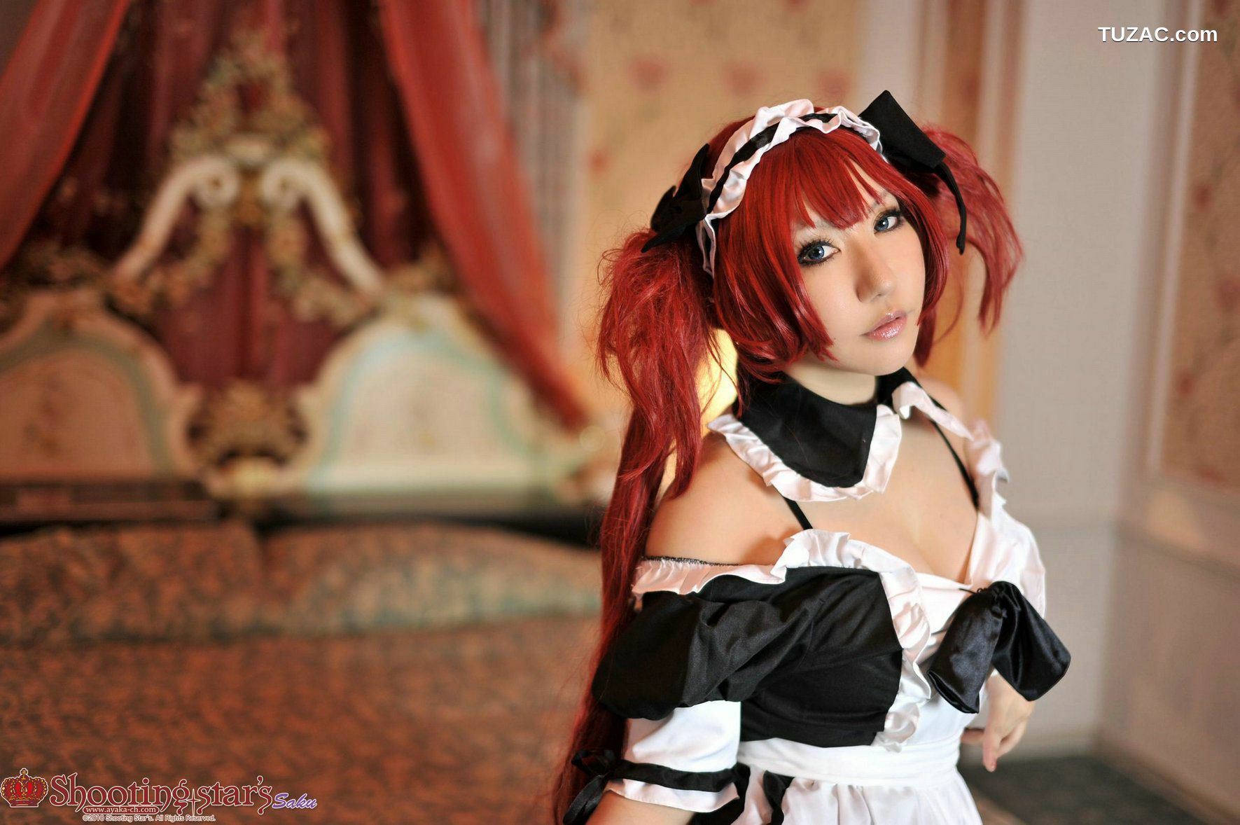 日本CosPlay_绫香サク (Saku Ayaka) 《クイーンズブレイドQueen&#039;s Blade》アイリ &amp; Alleyne 写真集