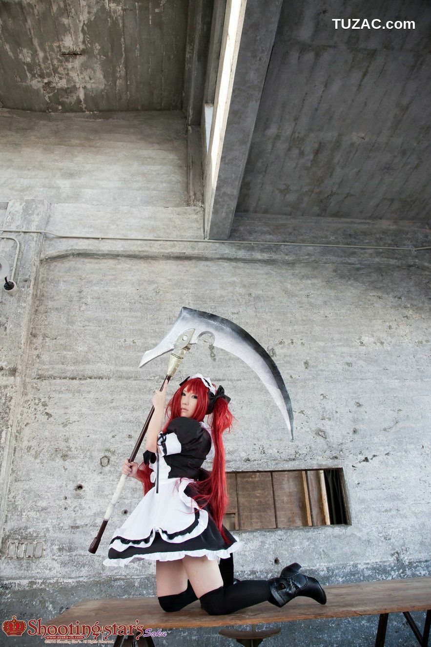 日本CosPlay_绫香サク (Saku Ayaka) 《クイーンズブレイドQueen&#039;s Blade》アイリ &amp; Alleyne 写真集