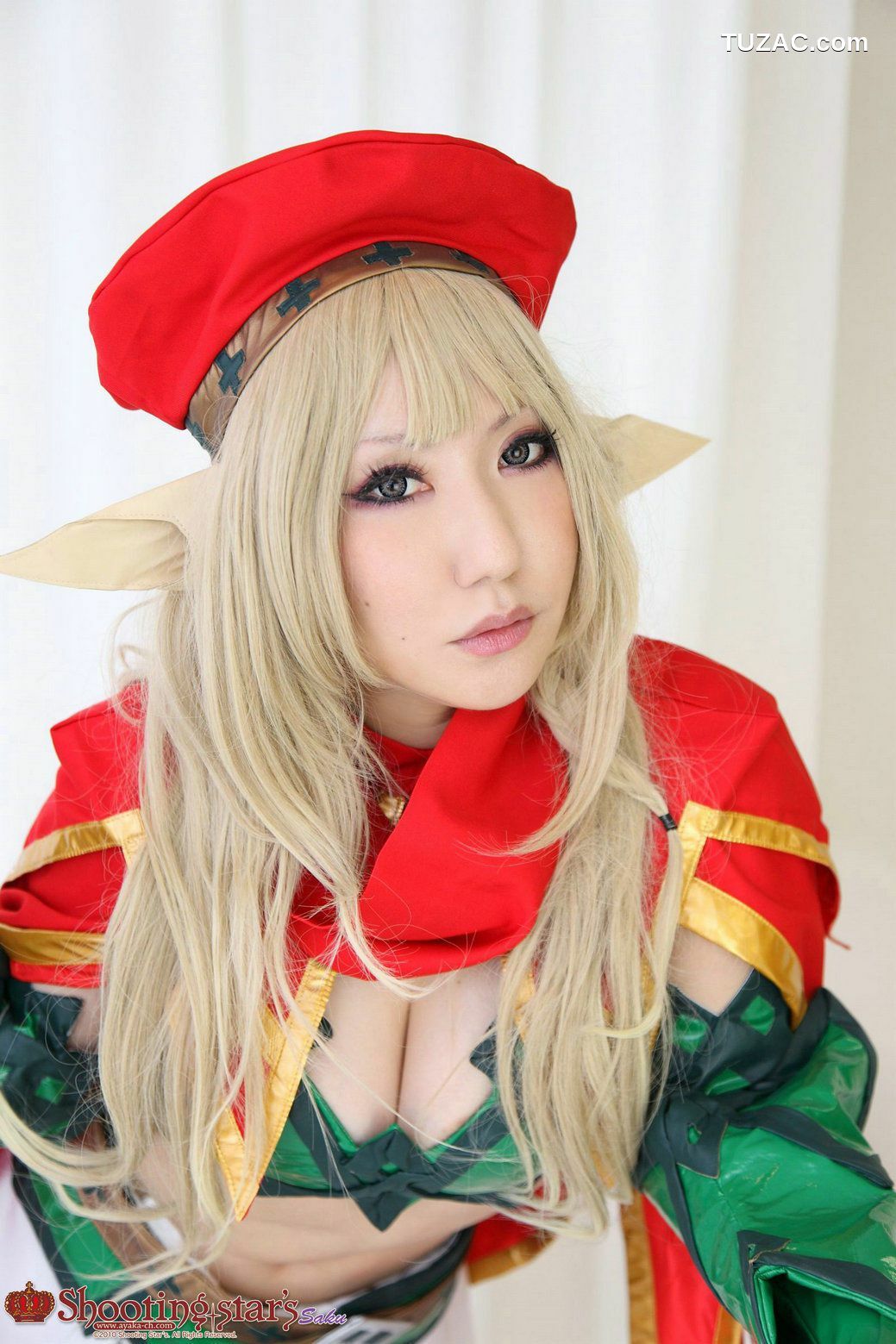 日本CosPlay_绫香サク (Saku Ayaka) 《クイーンズブレイドQueen&#039;s Blade》アイリ &amp; Alleyne 写真集