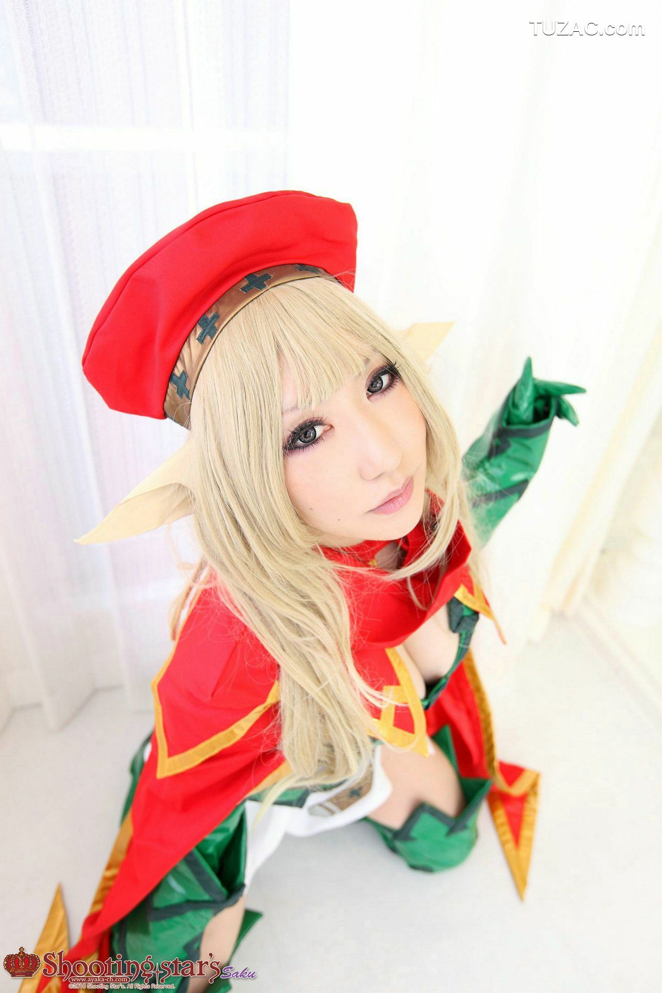 日本CosPlay_绫香サク (Saku Ayaka) 《クイーンズブレイドQueen&#039;s Blade》アイリ &amp; Alleyne 写真集