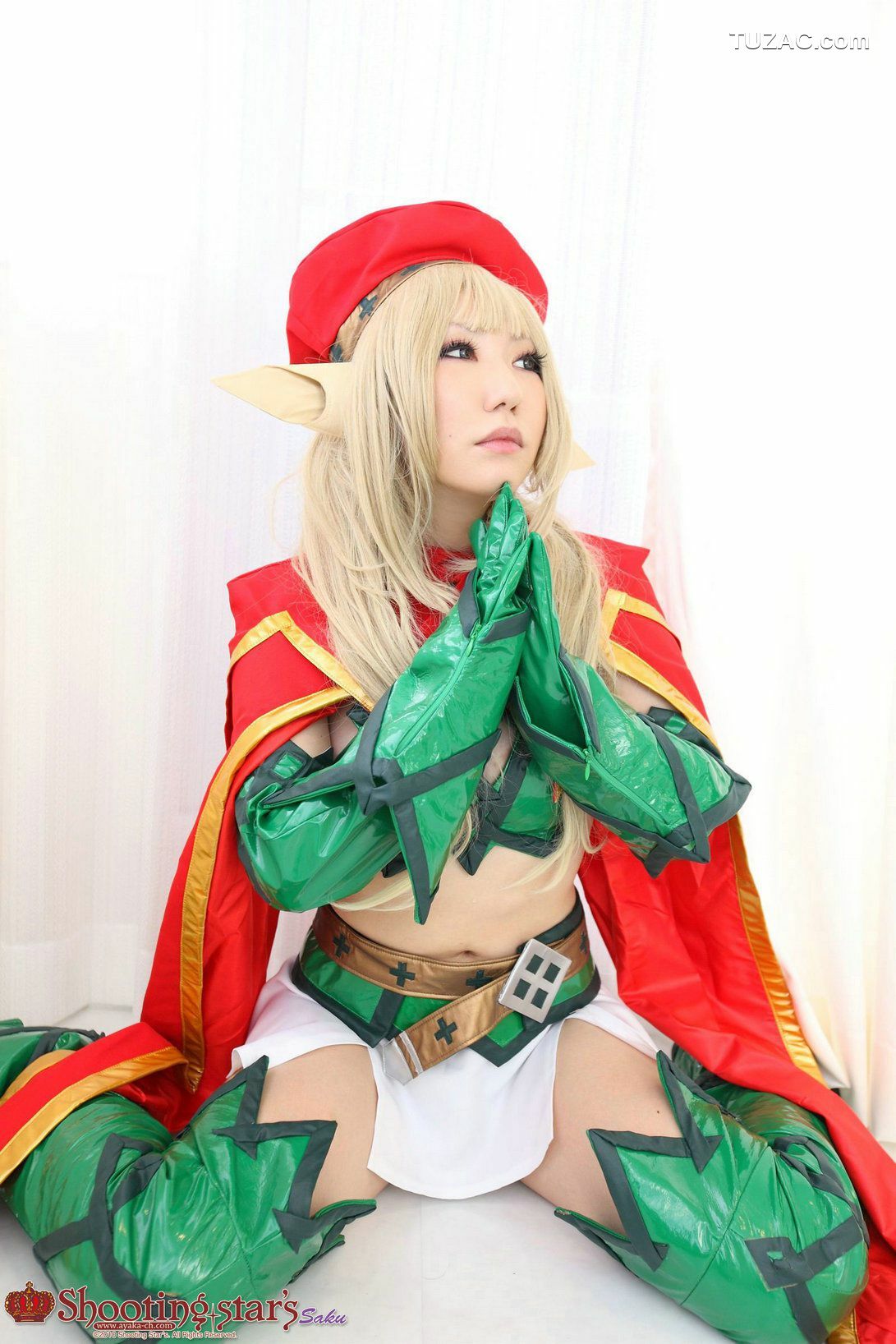 日本CosPlay_绫香サク (Saku Ayaka) 《クイーンズブレイドQueen&#039;s Blade》アイリ &amp; Alleyne 写真集