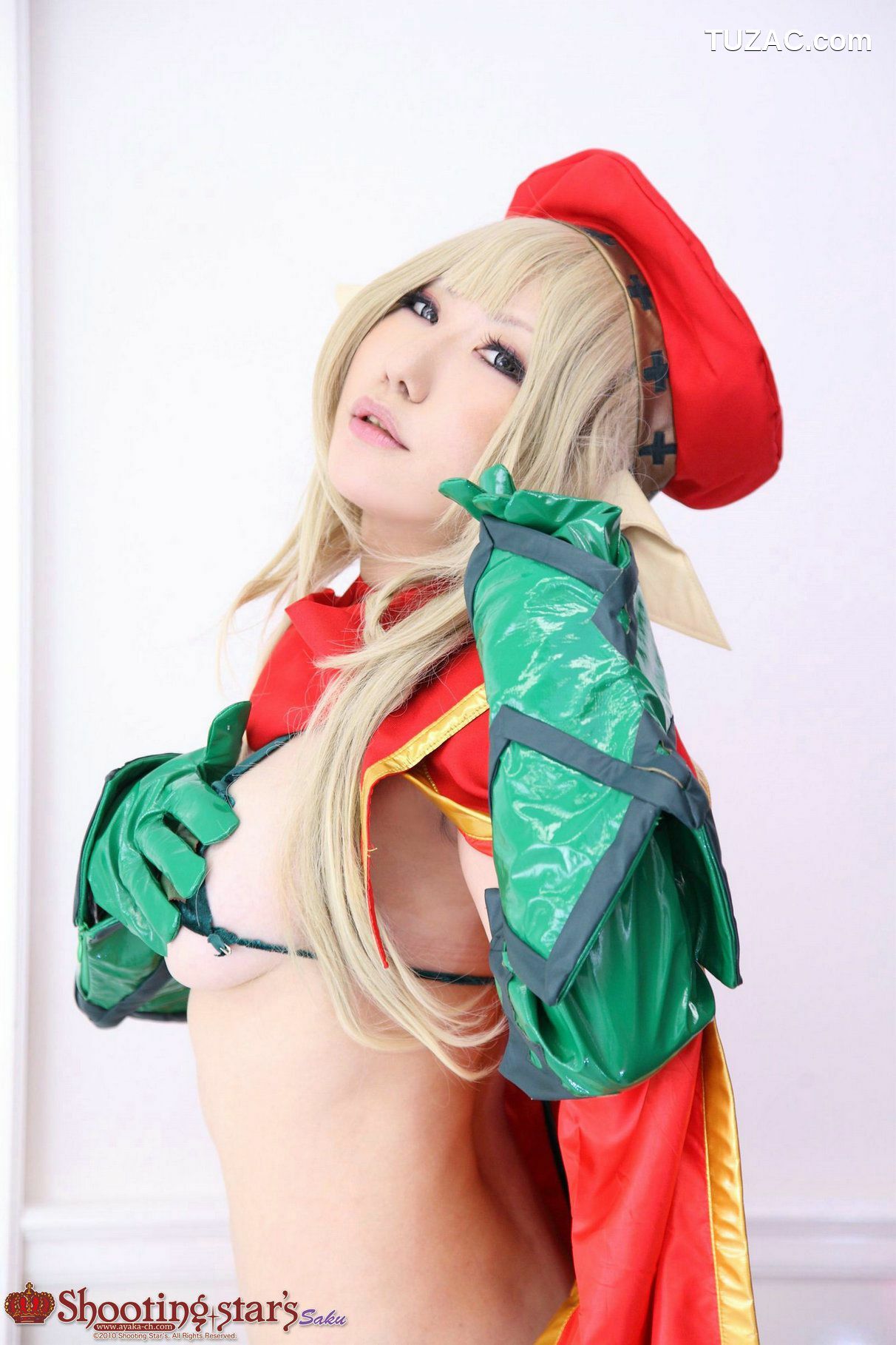 日本CosPlay_绫香サク (Saku Ayaka) 《クイーンズブレイドQueen&#039;s Blade》アイリ &amp; Alleyne 写真集