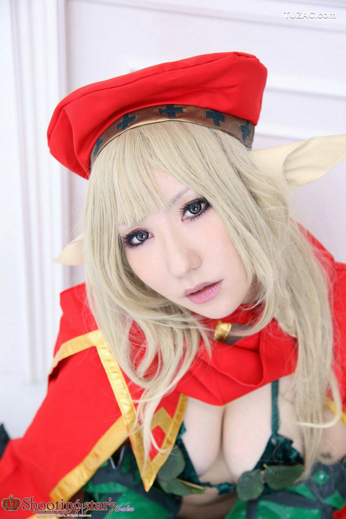 日本CosPlay_绫香サク (Saku Ayaka) 《クイーンズブレイドQueen&#039;s Blade》アイリ &amp; Alleyne 写真集