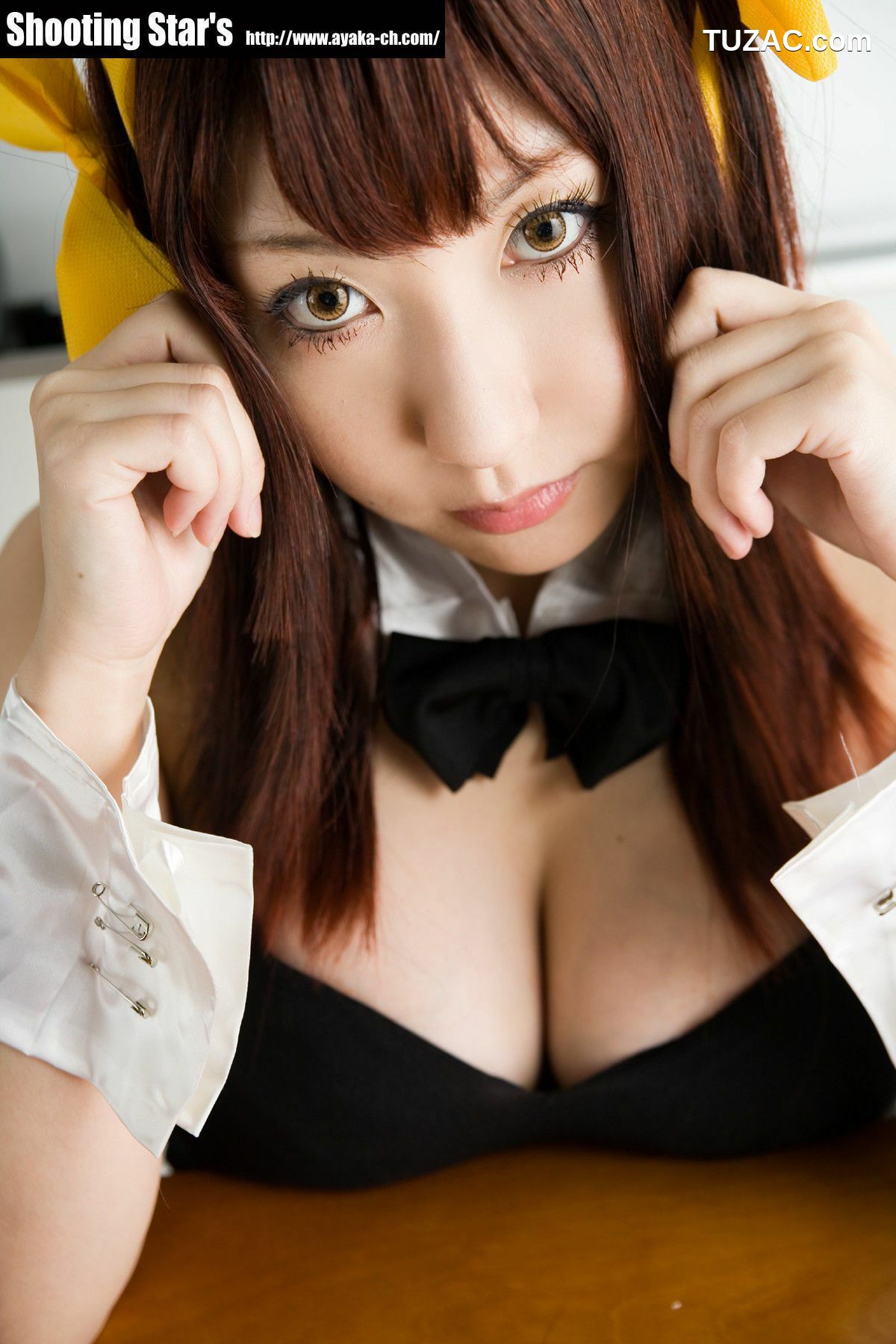 日本CosPlay_绫香サク (サク綾香 Saku Ayaka)《涼宮ハルヒの憂鬱》 ハルヒバニー 写真集[64P]