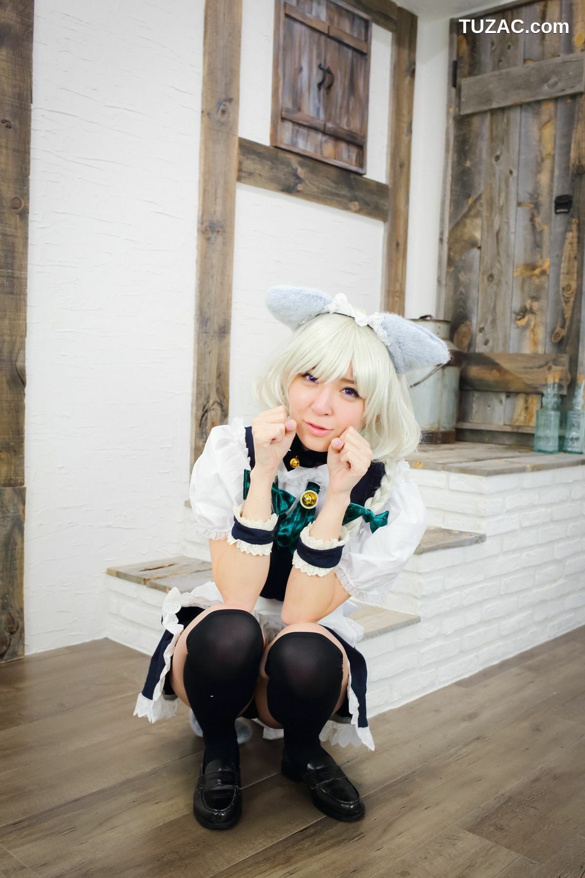 日本CosPlay_羽川るな 《東方月時計～ルナ·ダイアル》Izayoi Sakuya 写真集