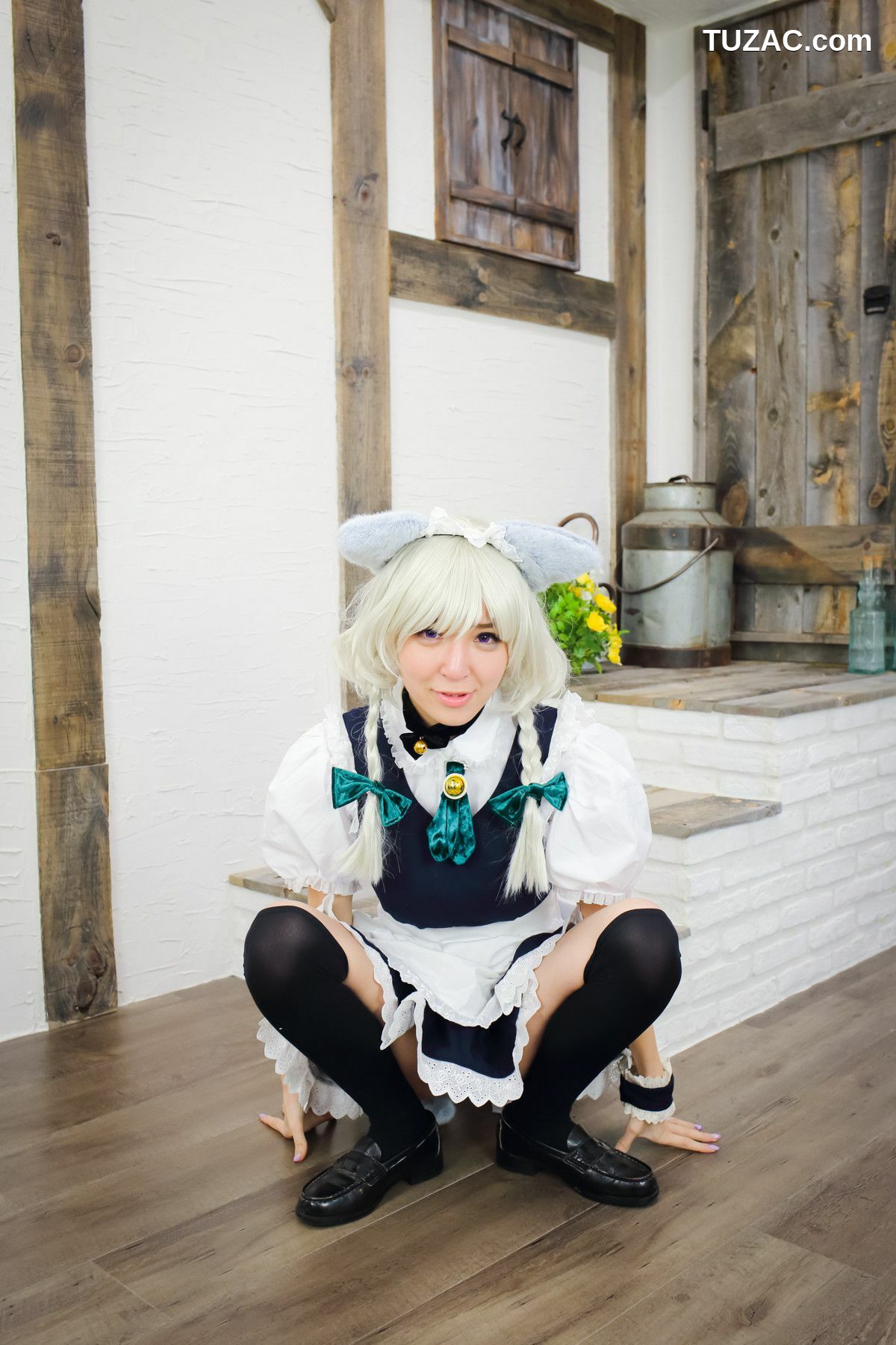 日本CosPlay_羽川るな 《東方月時計～ルナ·ダイアル》Izayoi Sakuya 写真集