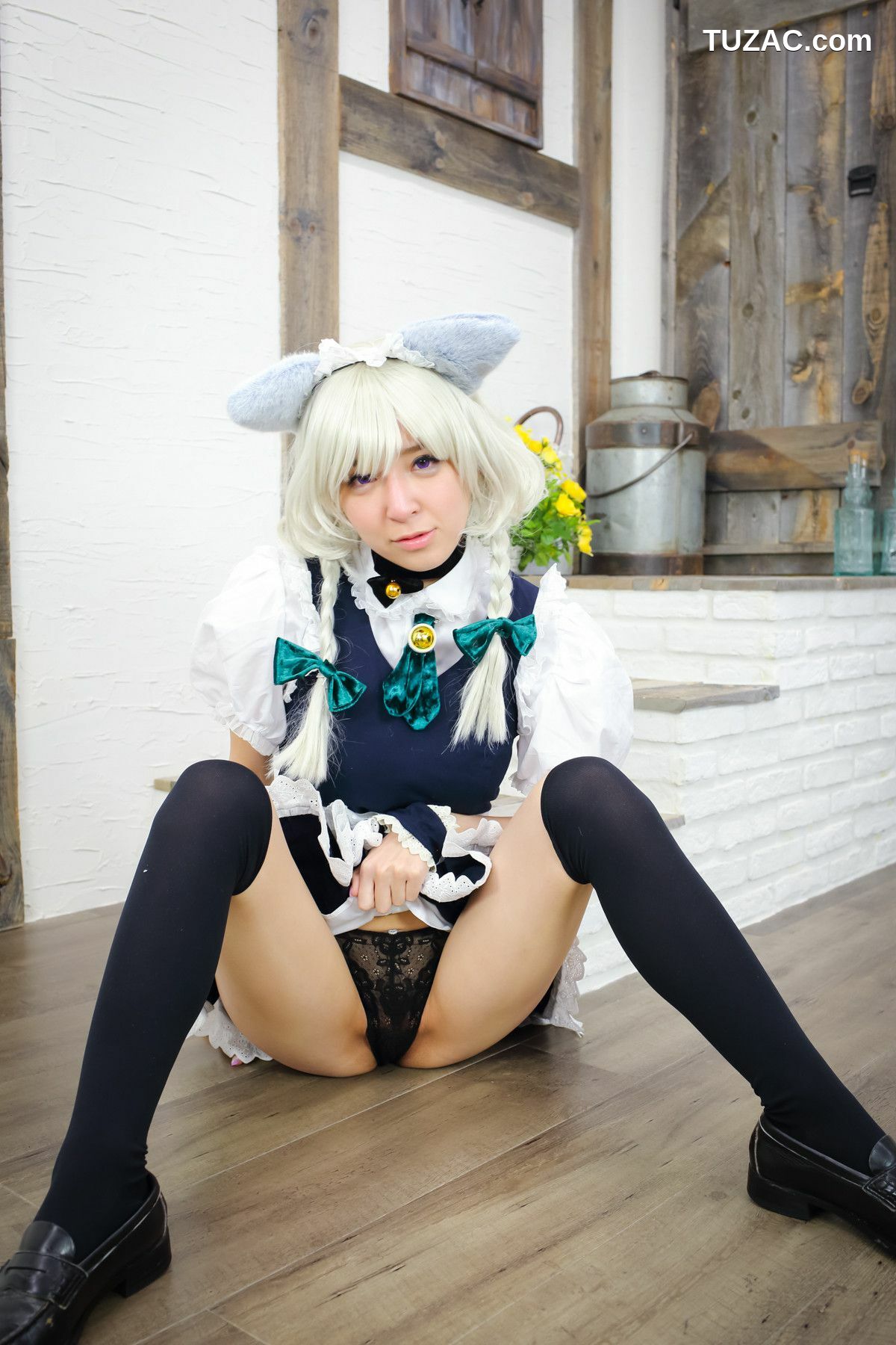 日本CosPlay_羽川るな 《東方月時計～ルナ·ダイアル》Izayoi Sakuya 写真集