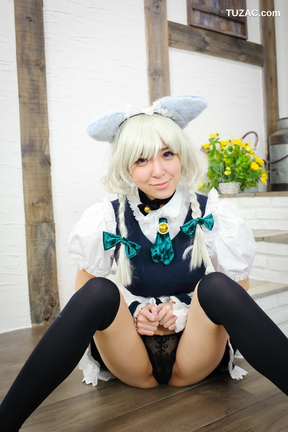 日本CosPlay_羽川るな 《東方月時計～ルナ·ダイアル》Izayoi Sakuya 写真集