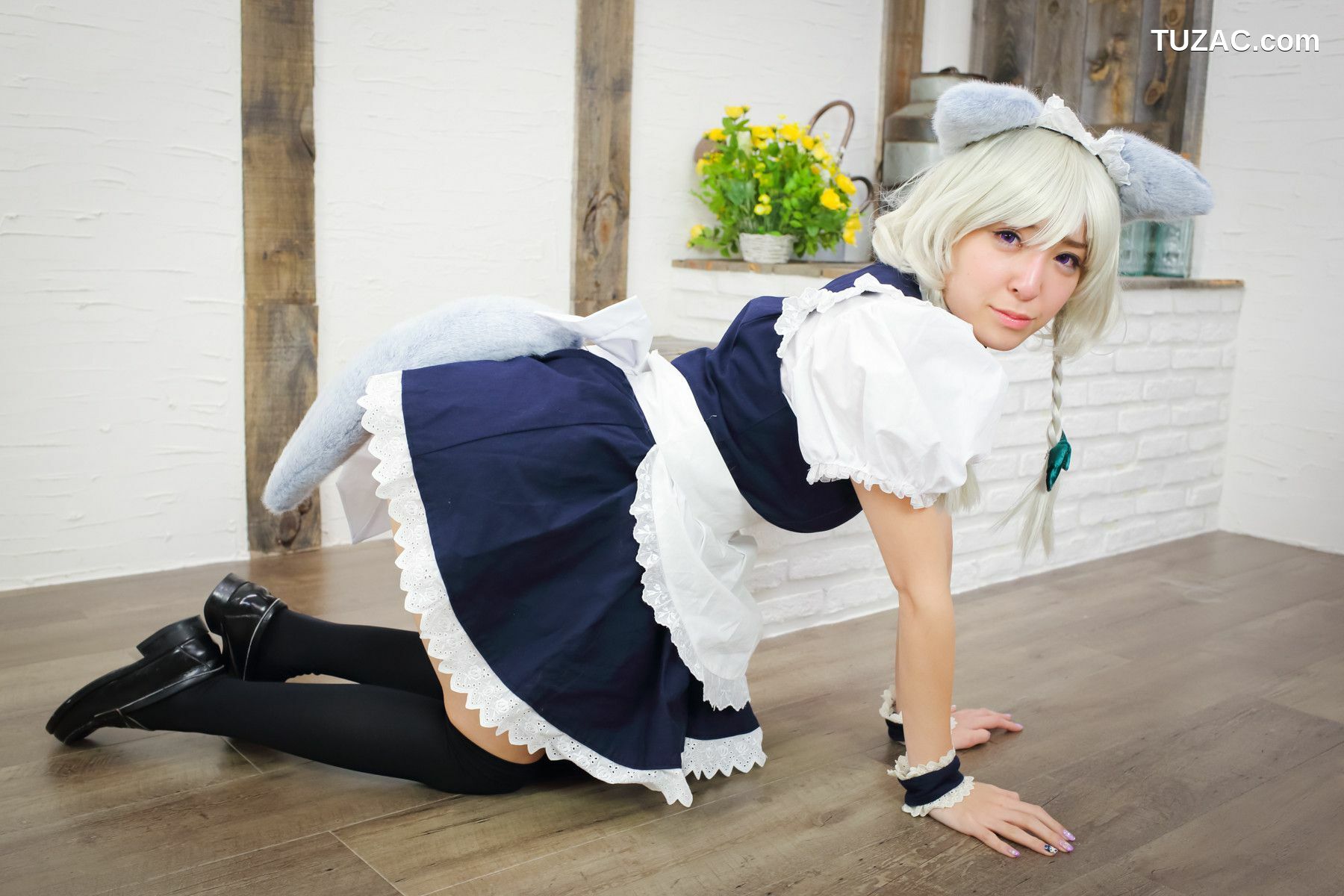 日本CosPlay_羽川るな 《東方月時計～ルナ·ダイアル》Izayoi Sakuya 写真集